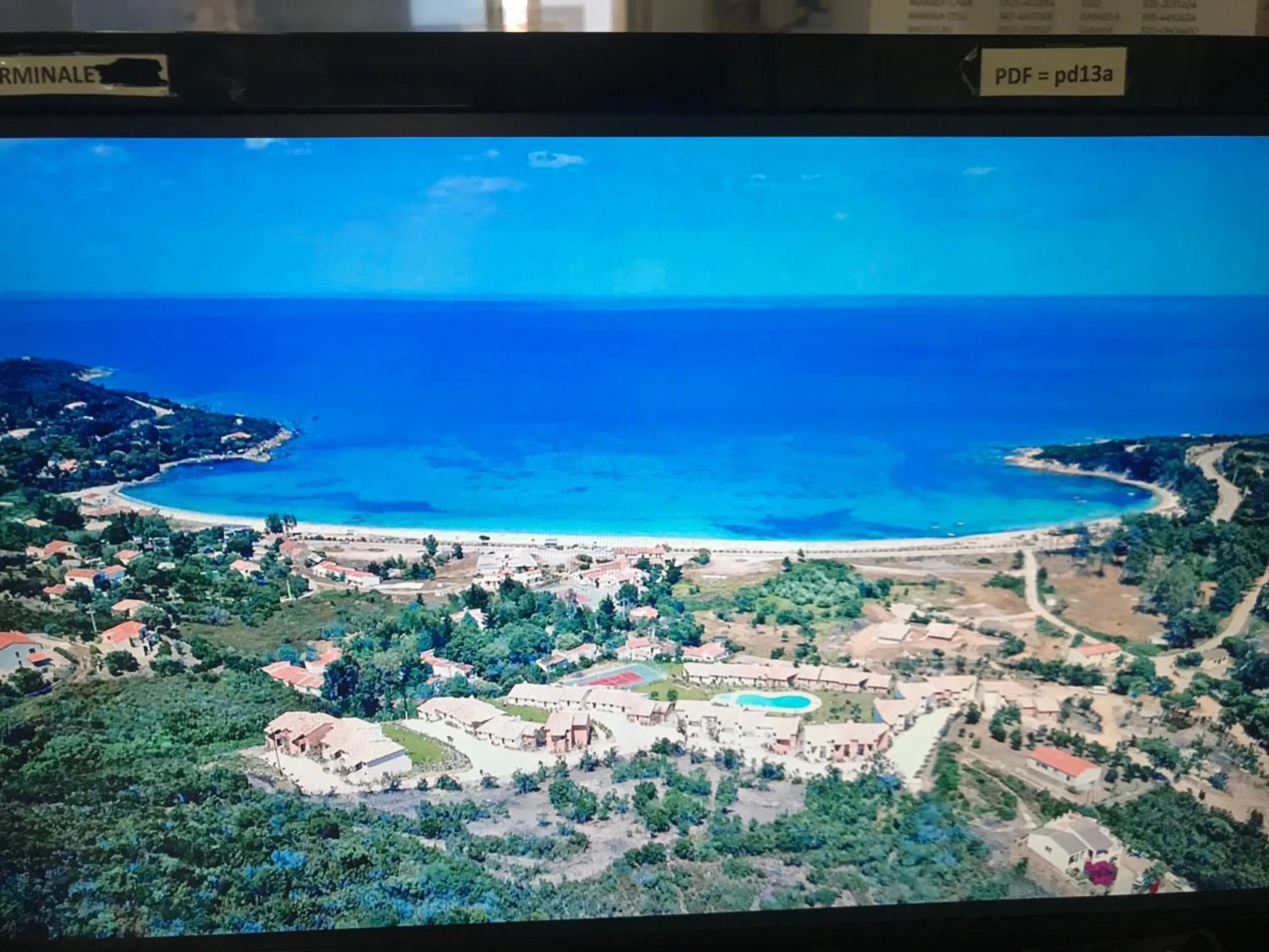 Sea view in Résidence Playa Del'Oro