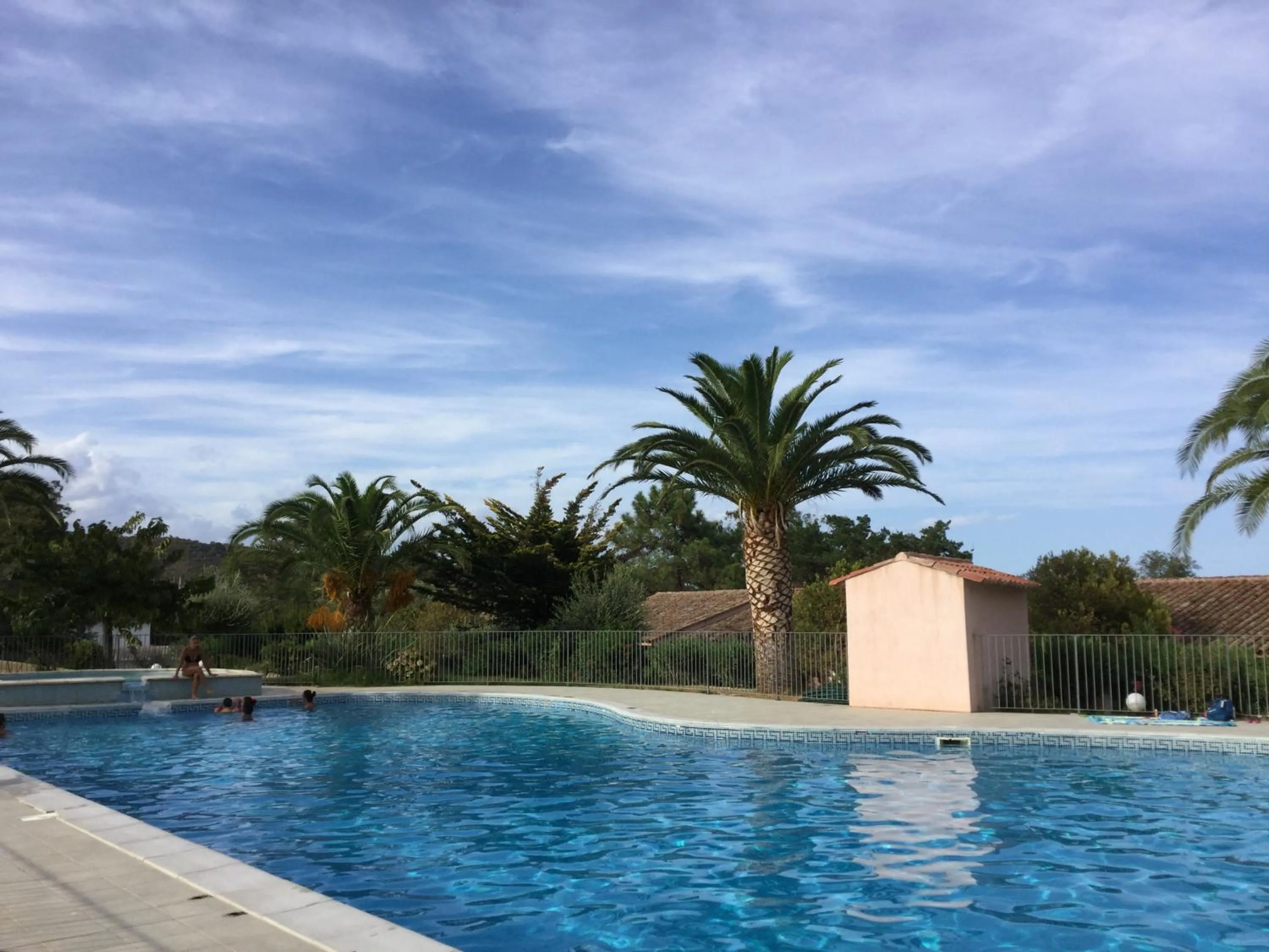 Pool view in Résidence Playa Del'Oro