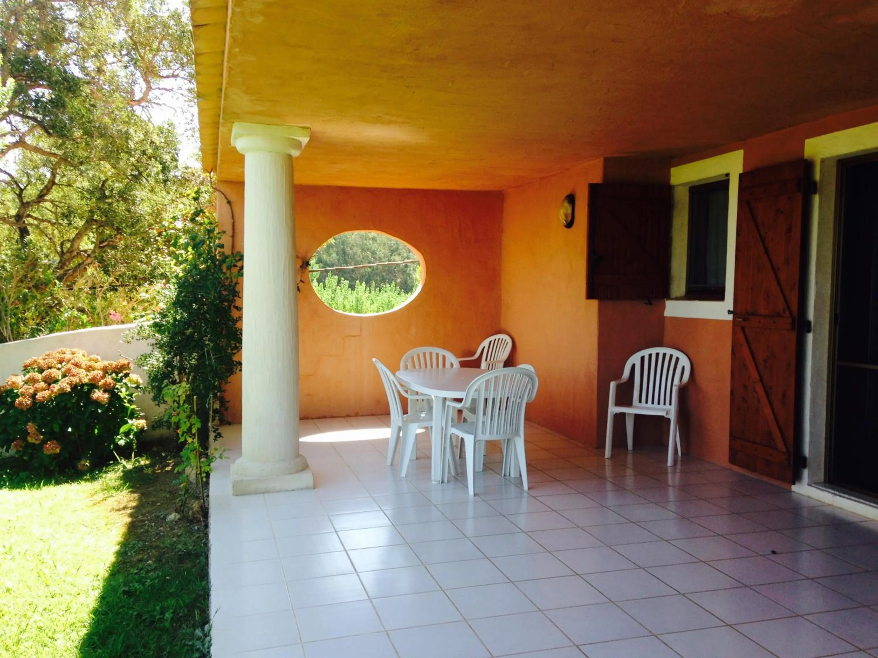 Patio in Résidence Playa Del'Oro