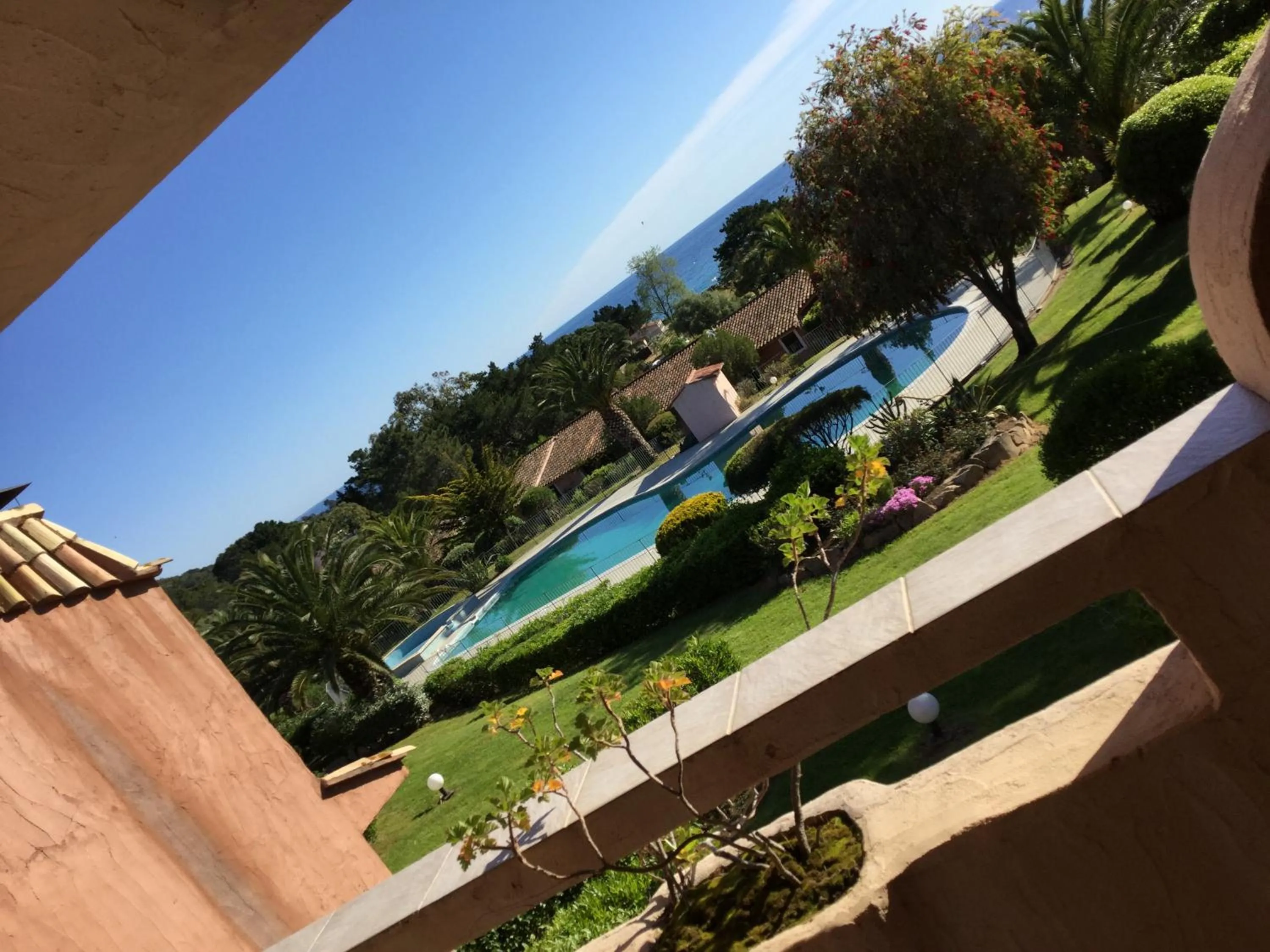 Balcony/Terrace in Résidence Playa Del'Oro