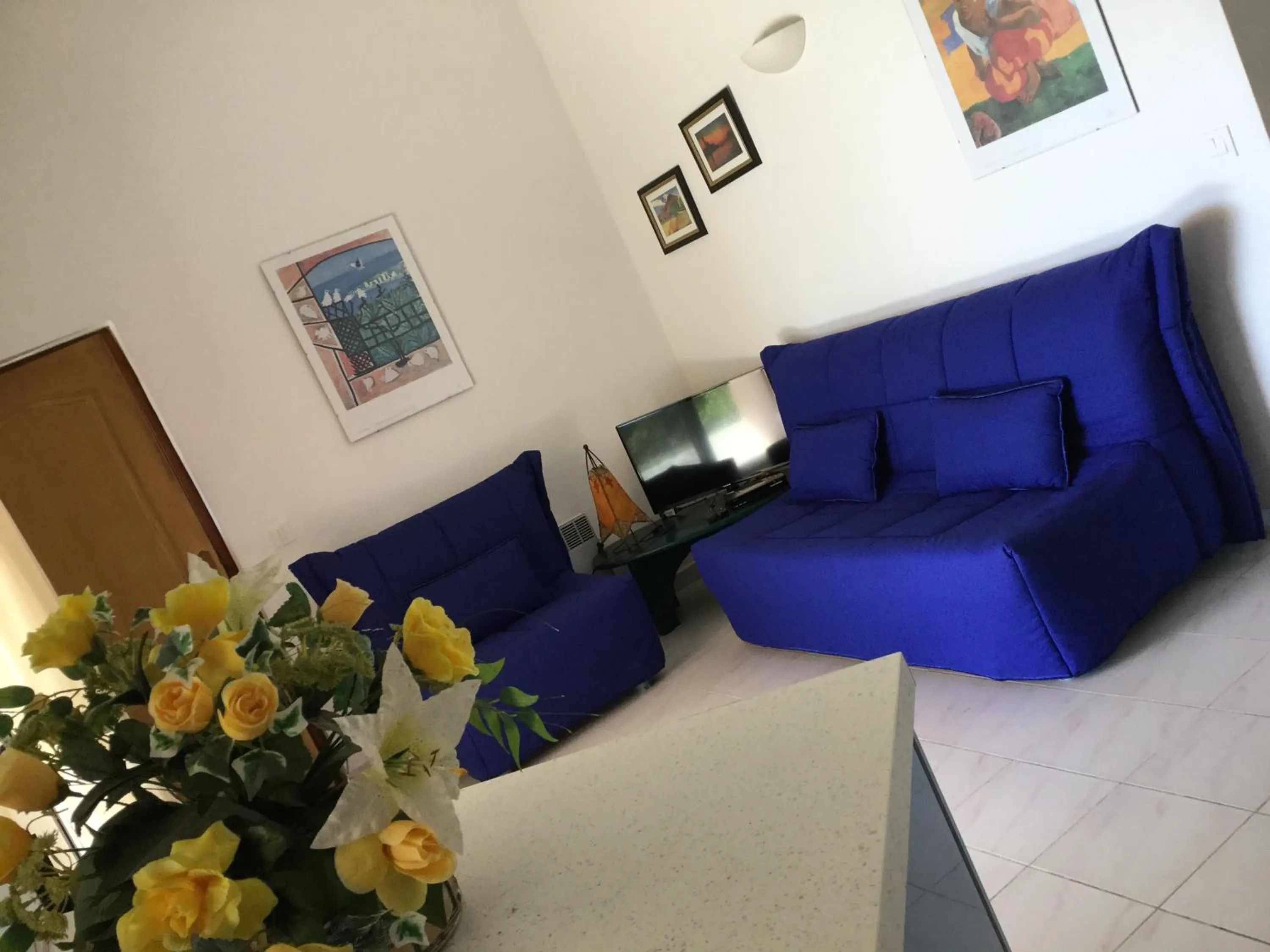 Living room in Résidence Playa Del'Oro