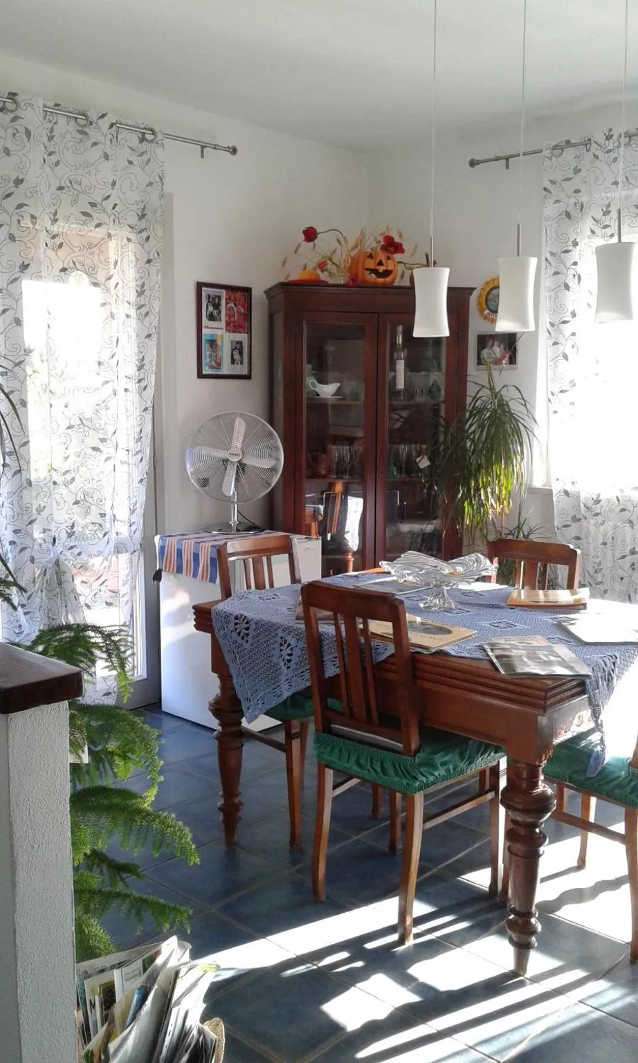 Decorative detail in La Villa