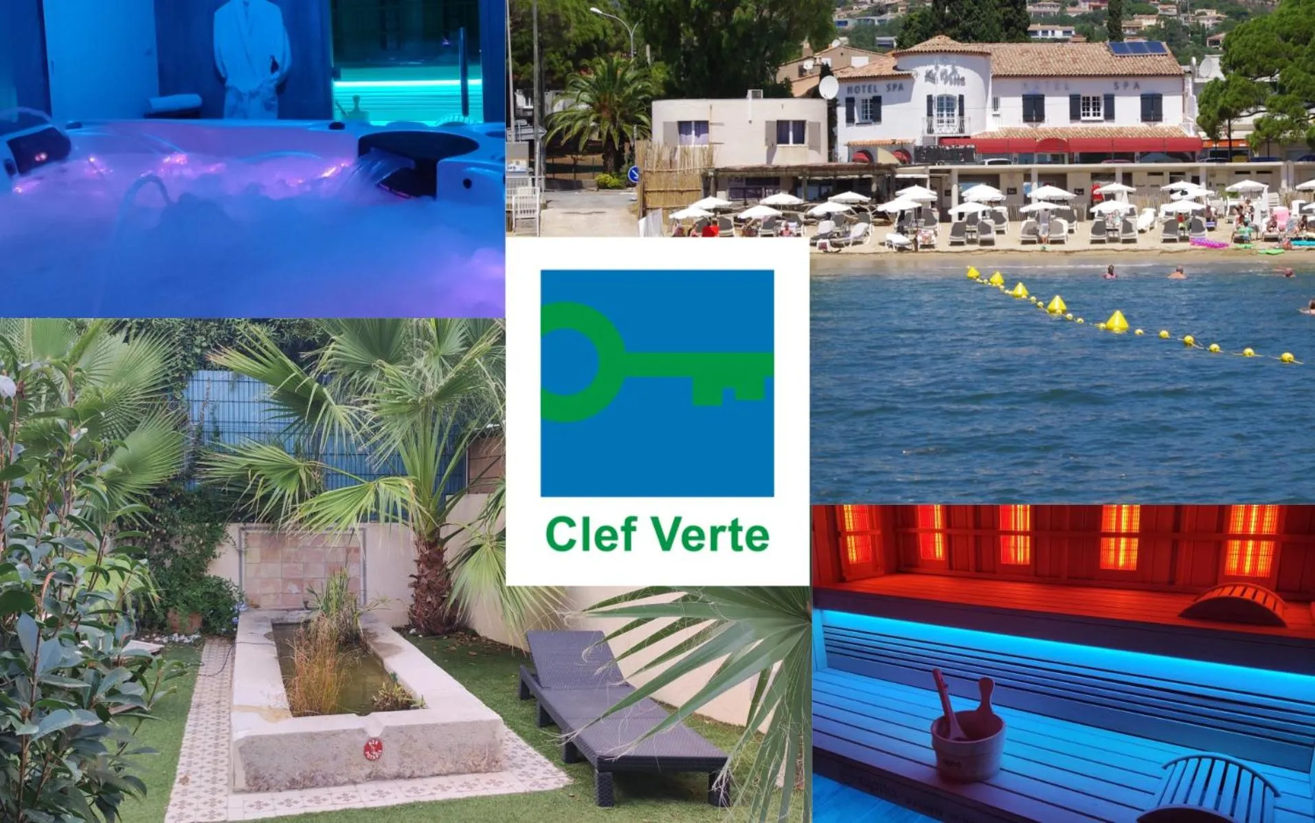 Garden in Hôtel & Spa La Villa