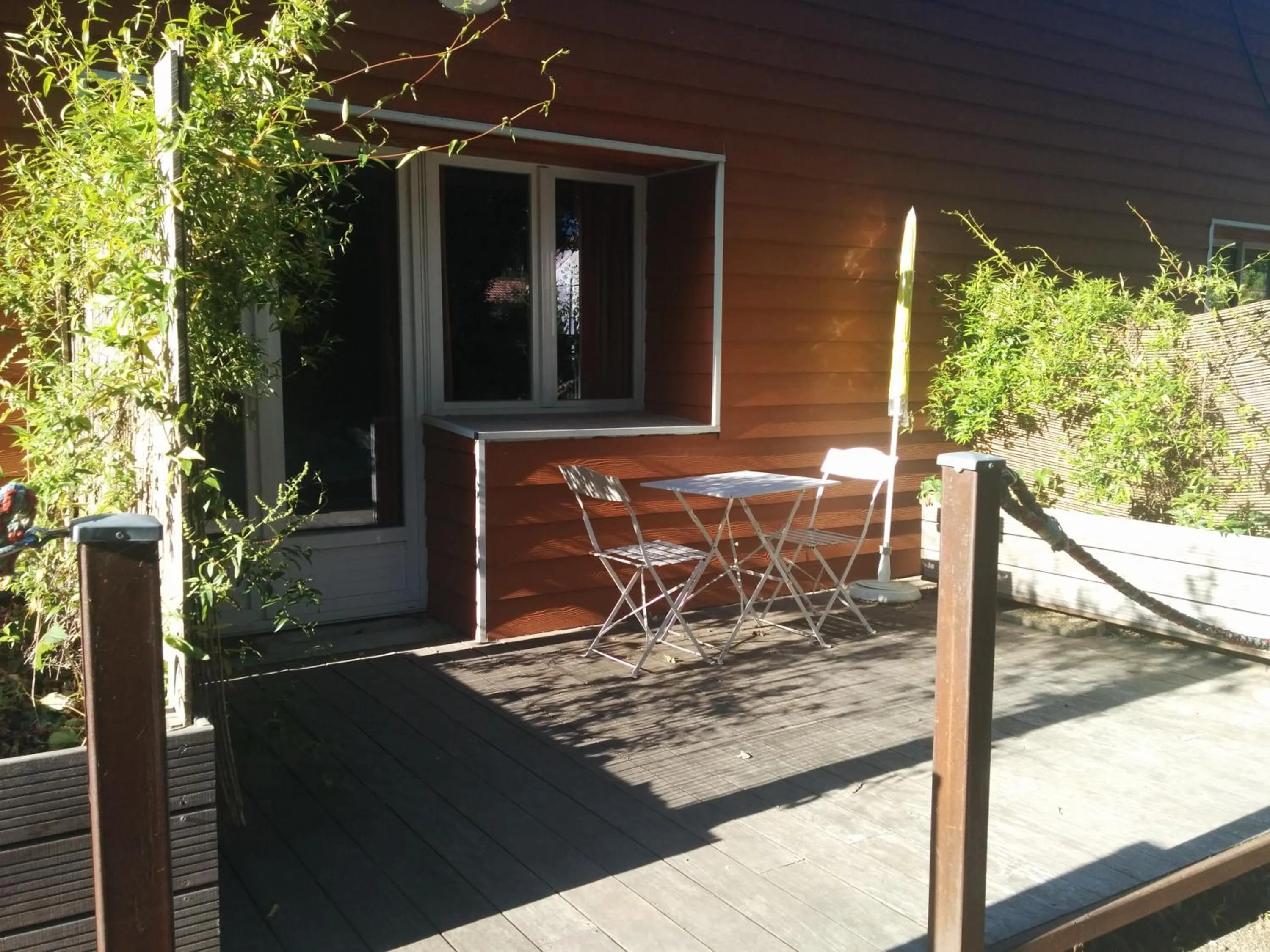 Patio in Bungalows & Rooms - Gît'Ôstal