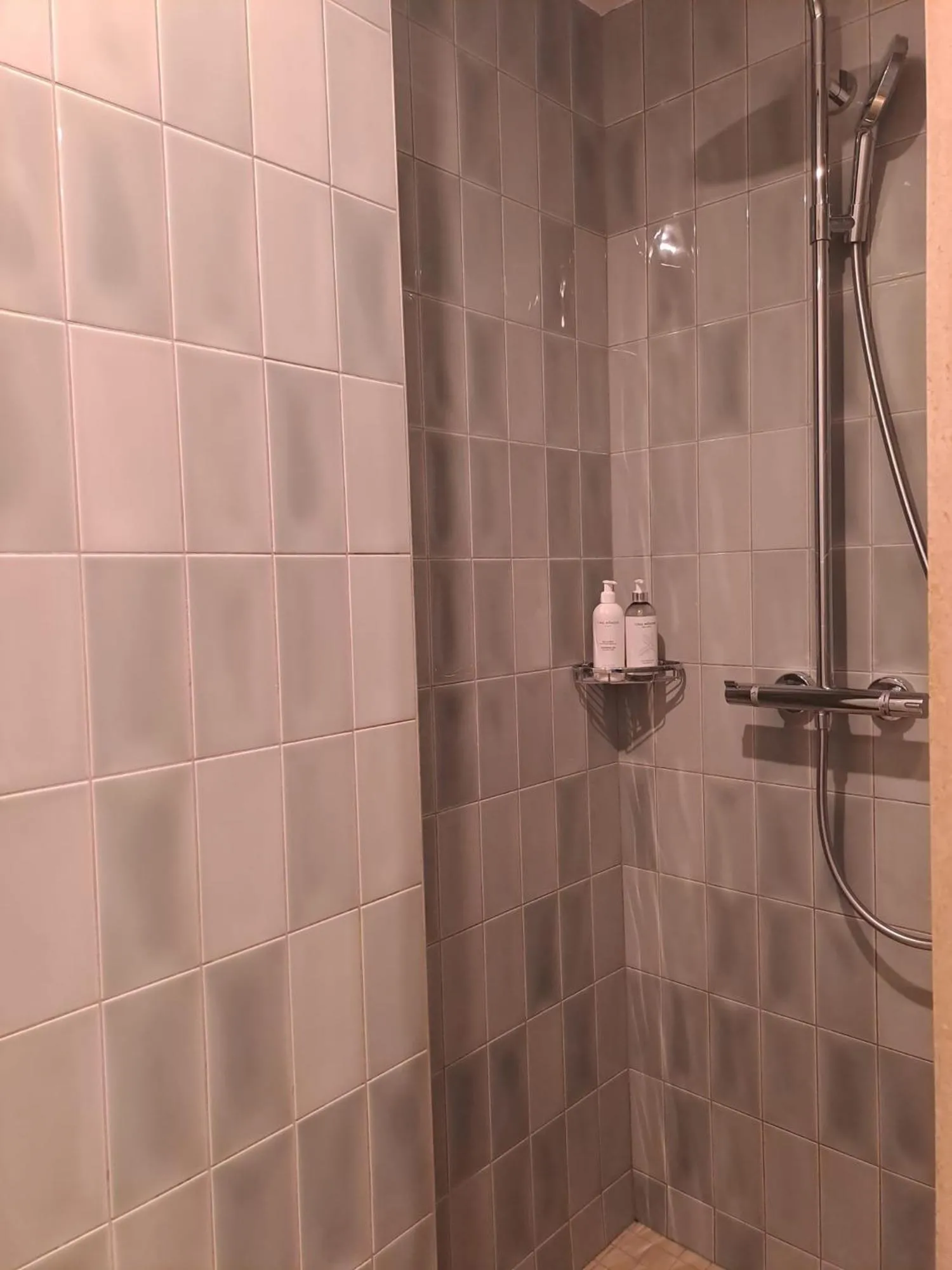 Shower in Hôtel Lucien