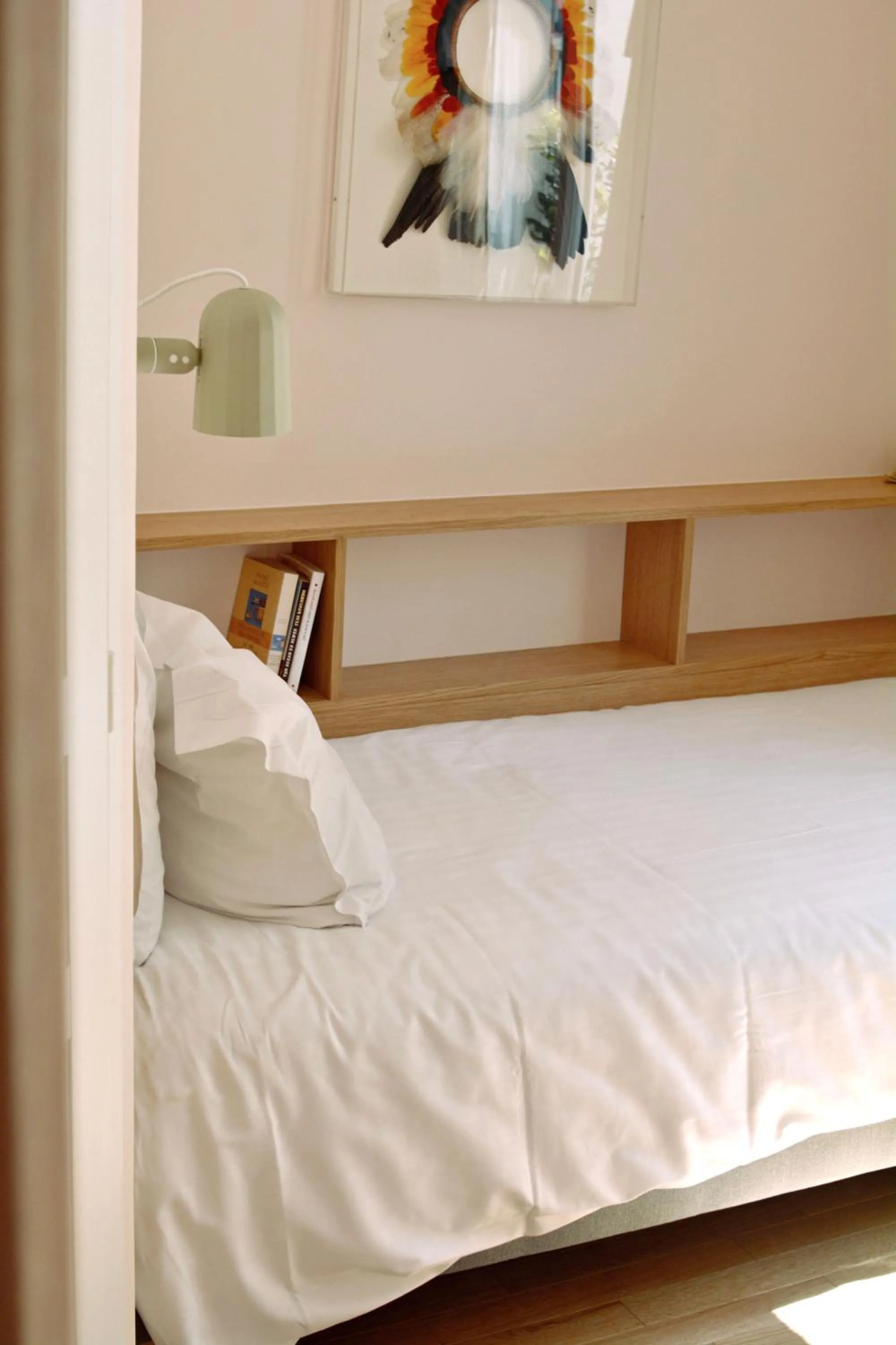 Bed in Hôtel Lucien