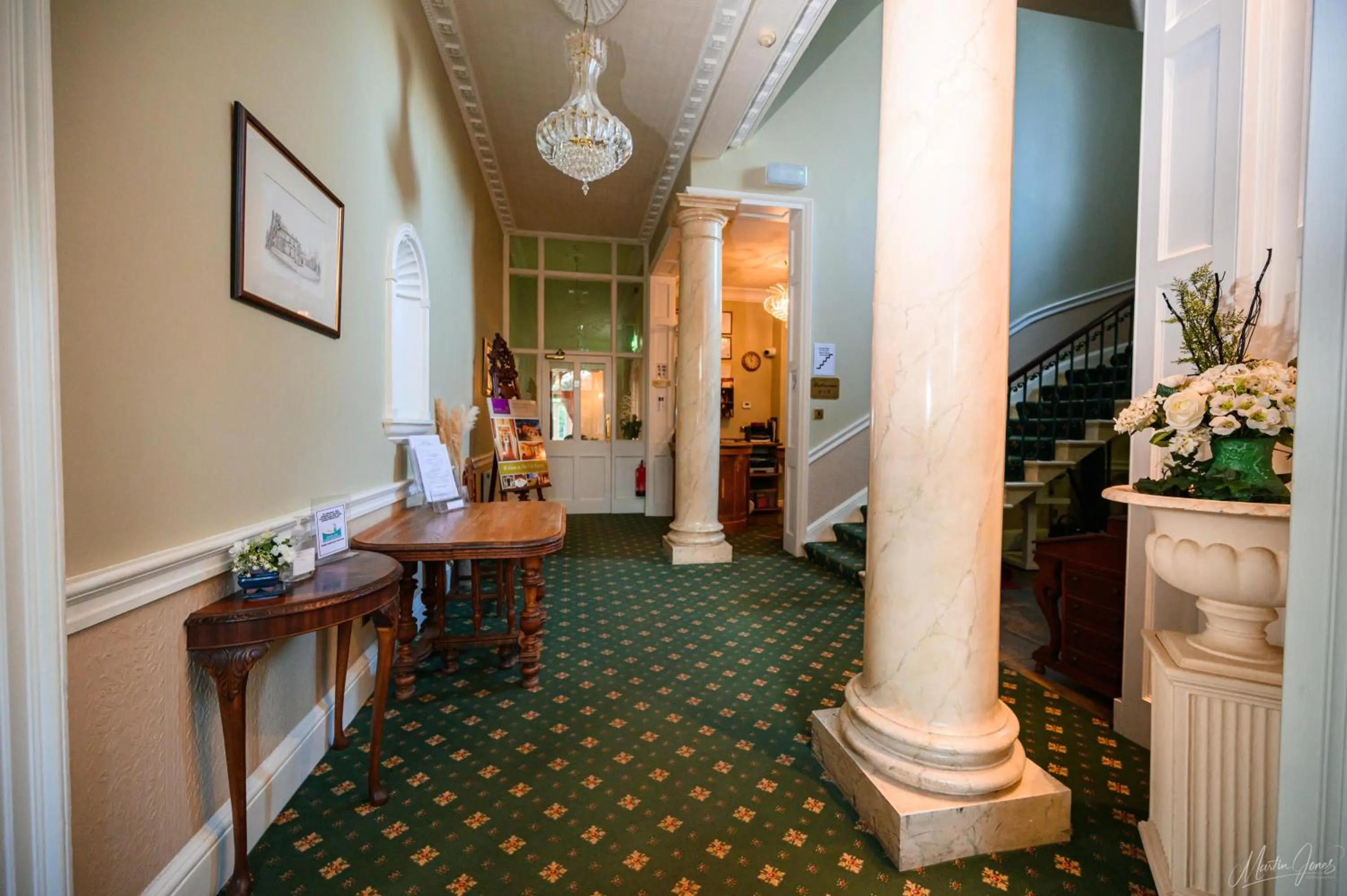 Facade/entrance in Old Rectory