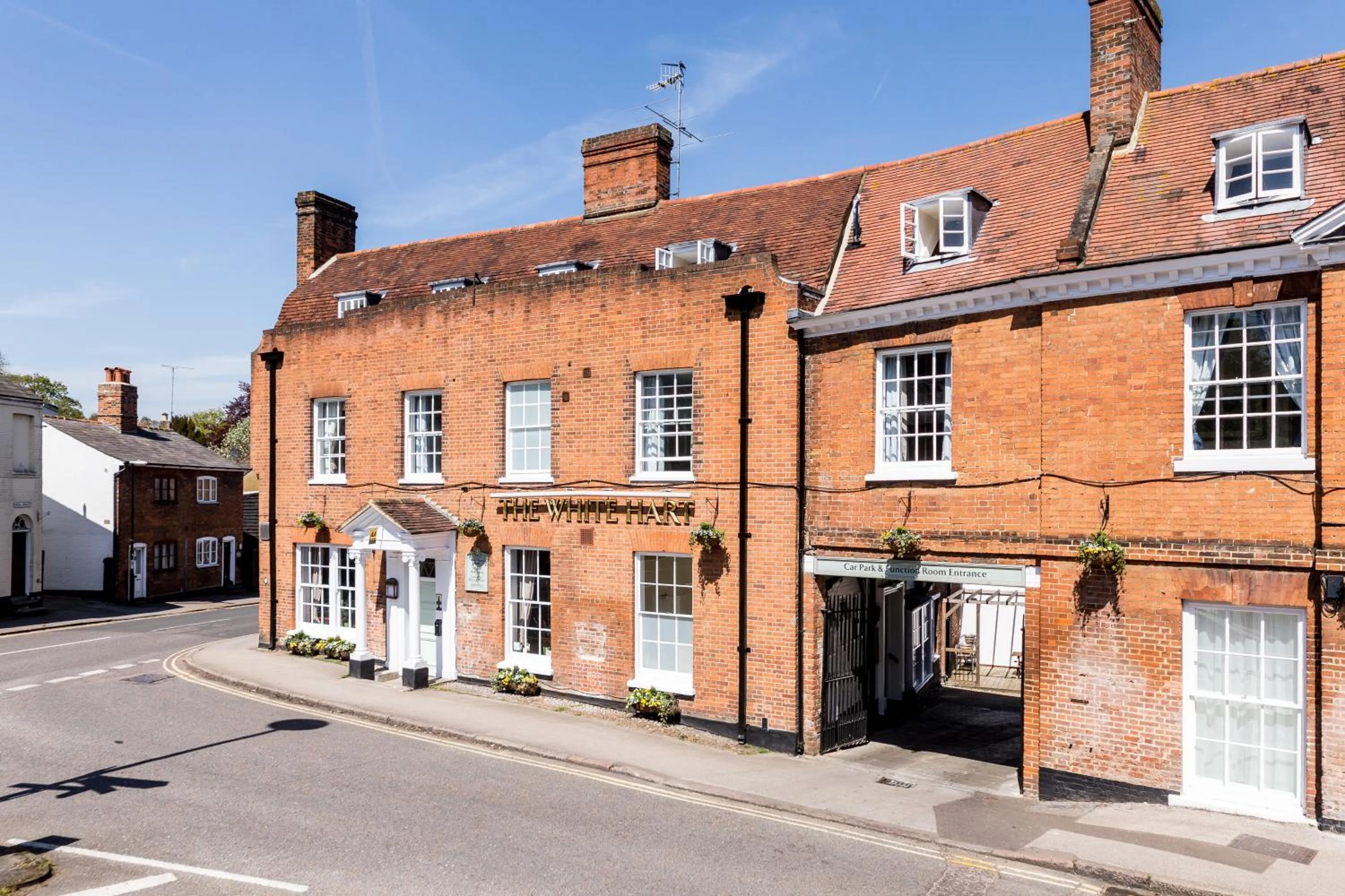 Property building in The White Hart Hotel