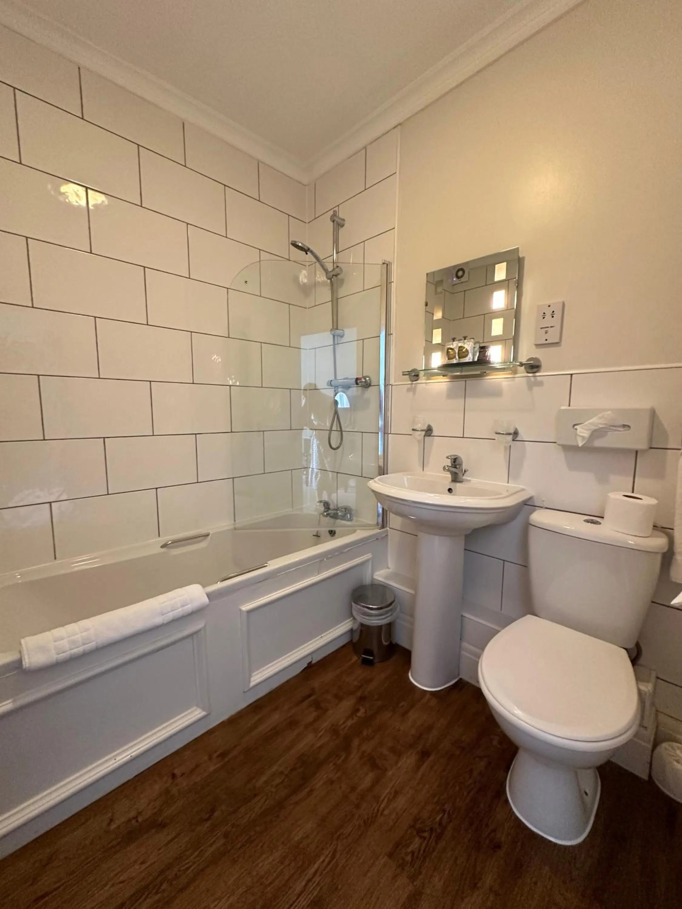 Toilet in The White Hart Hotel