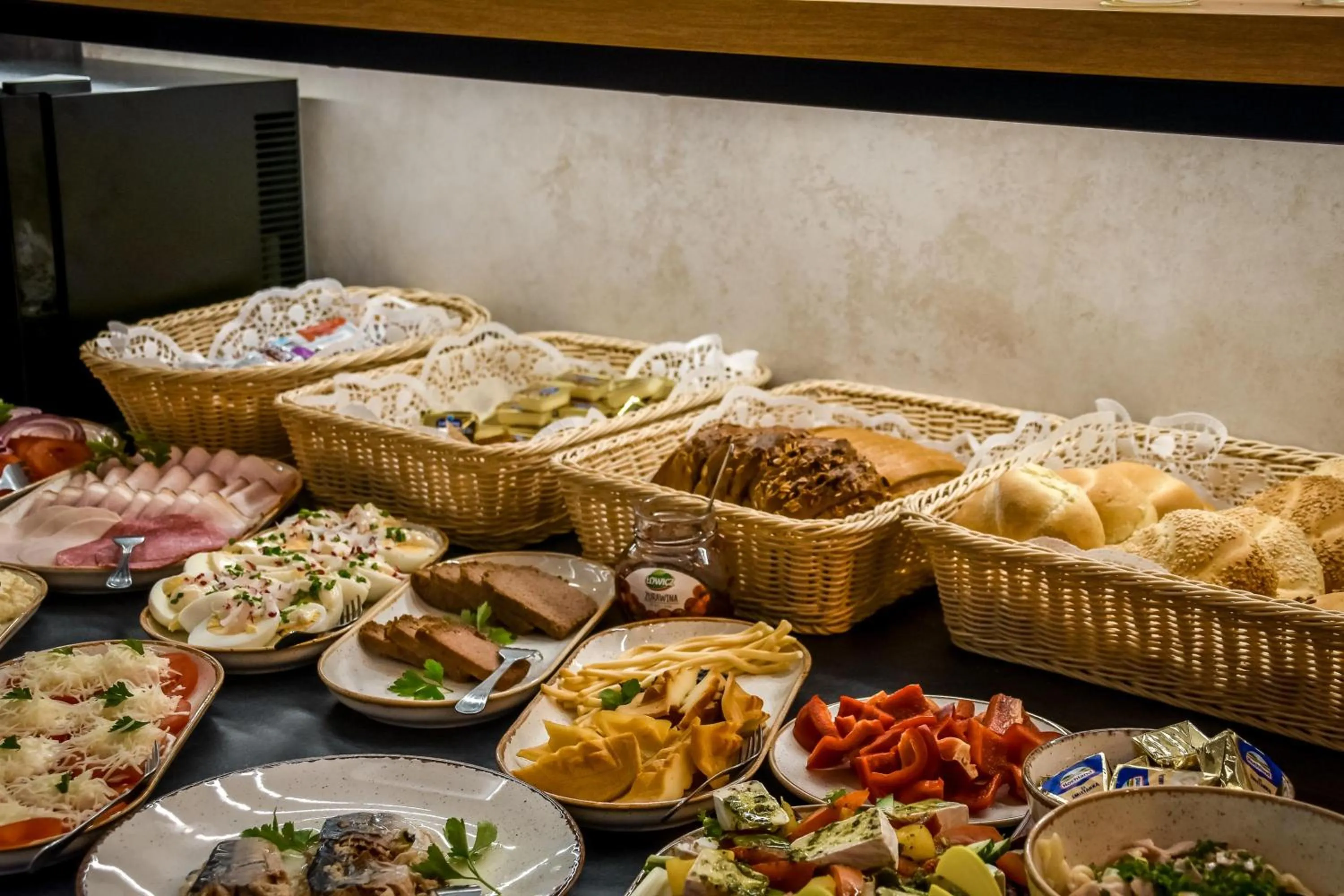 Buffet breakfast in Willa u Anusia Jacuzzi & Sauna