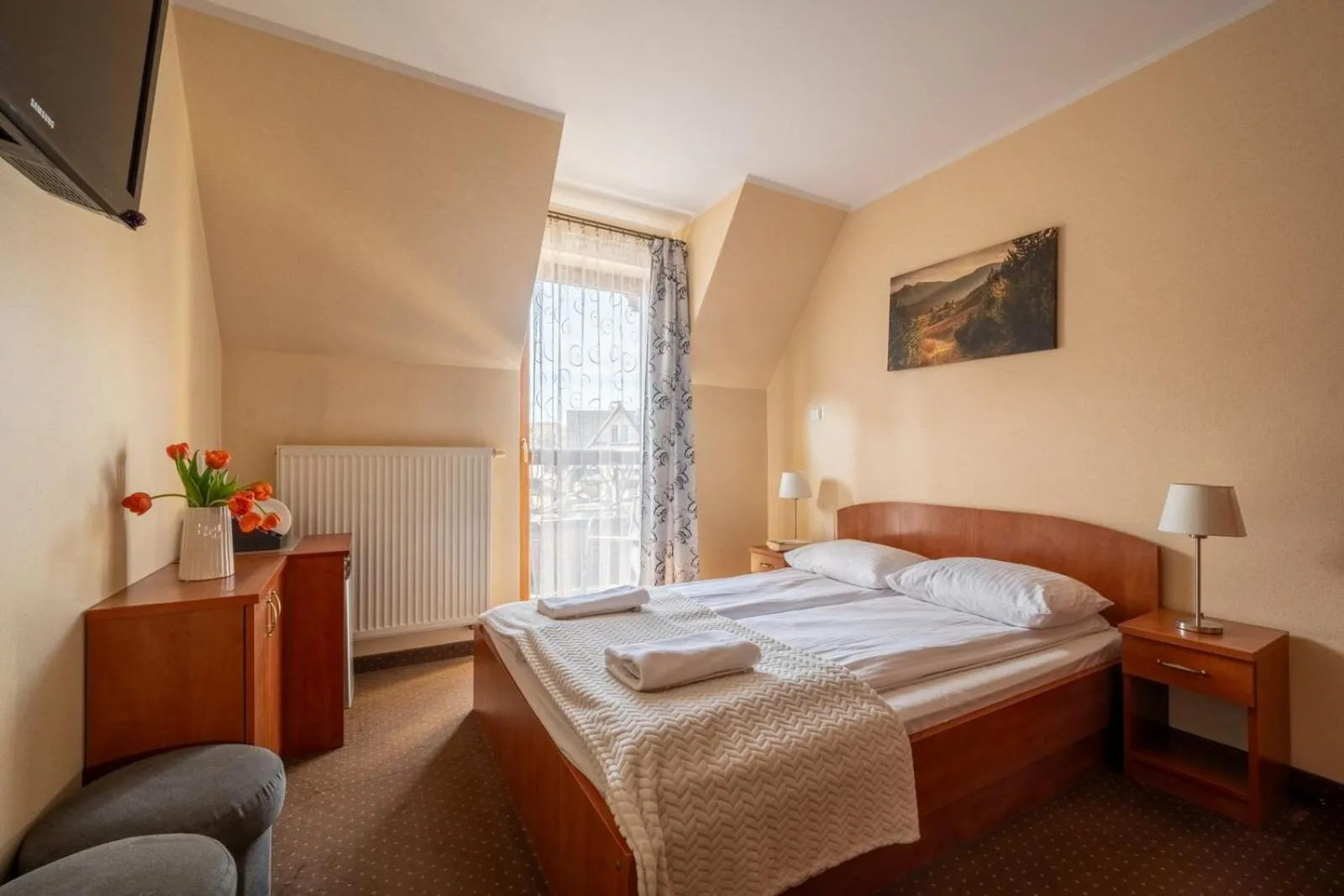 Bed in Willa u Anusia Jacuzzi & Sauna