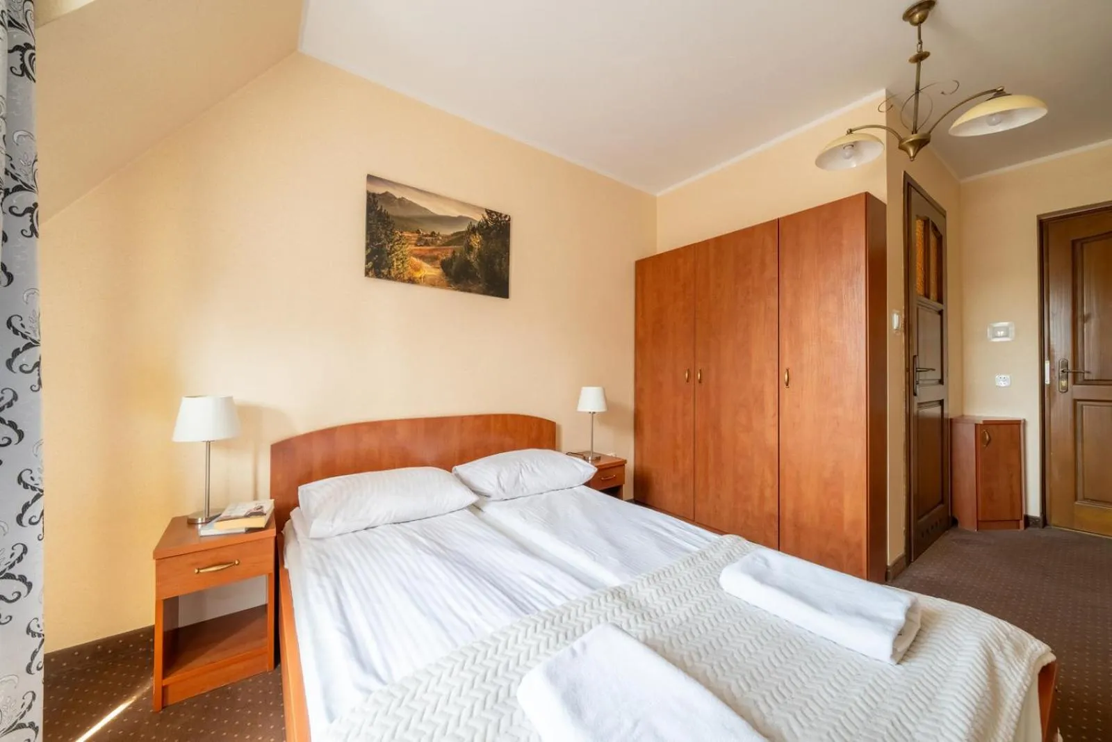 Bed in Willa u Anusia Jacuzzi & Sauna