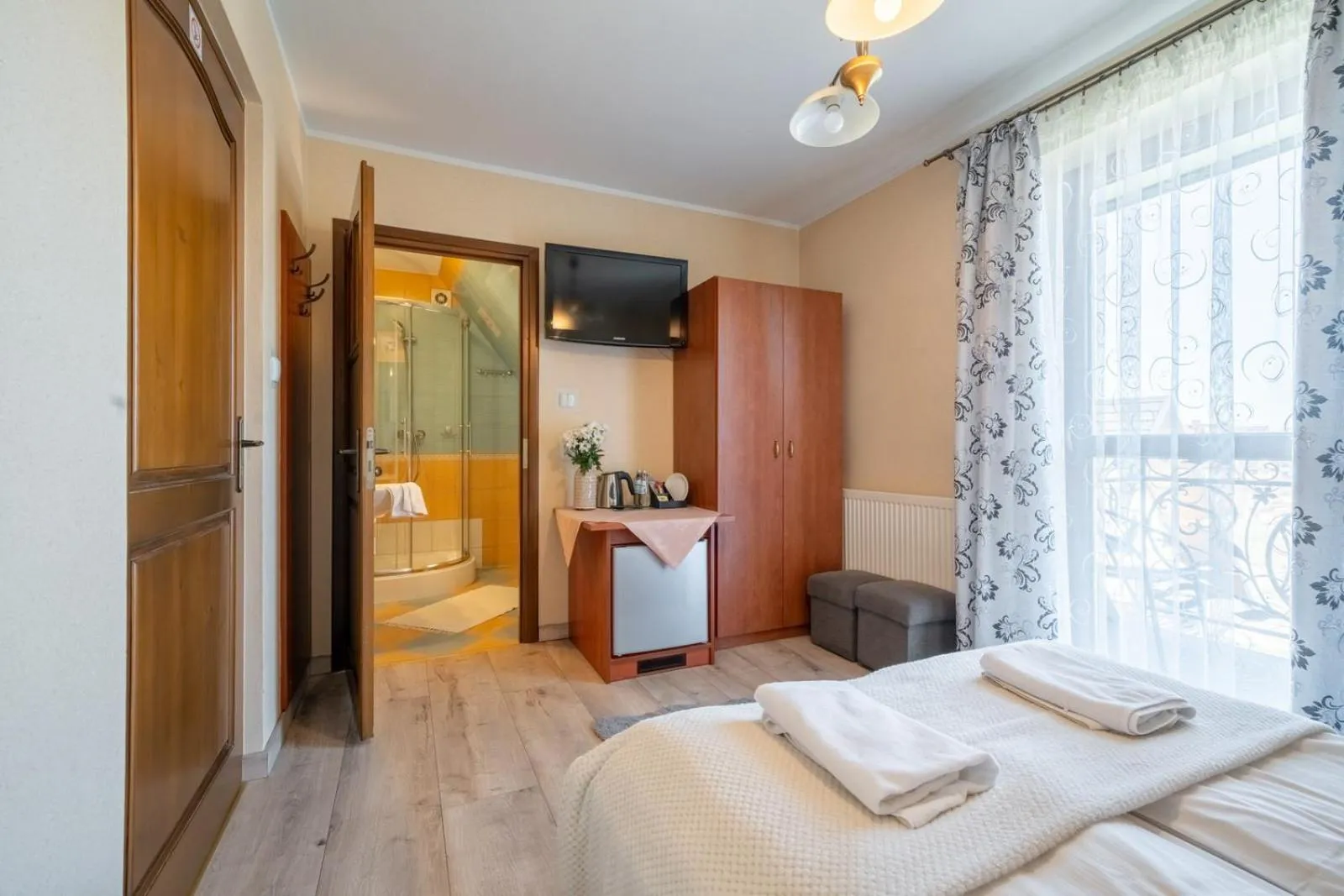 Bed in Willa u Anusia Jacuzzi & Sauna