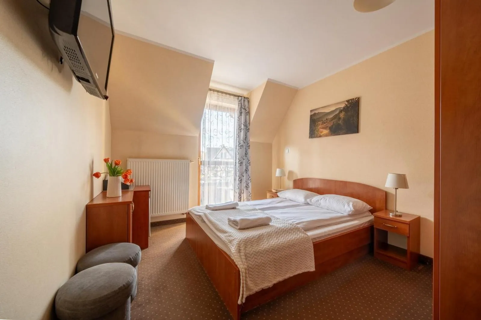 Bed in Willa u Anusia Jacuzzi & Sauna