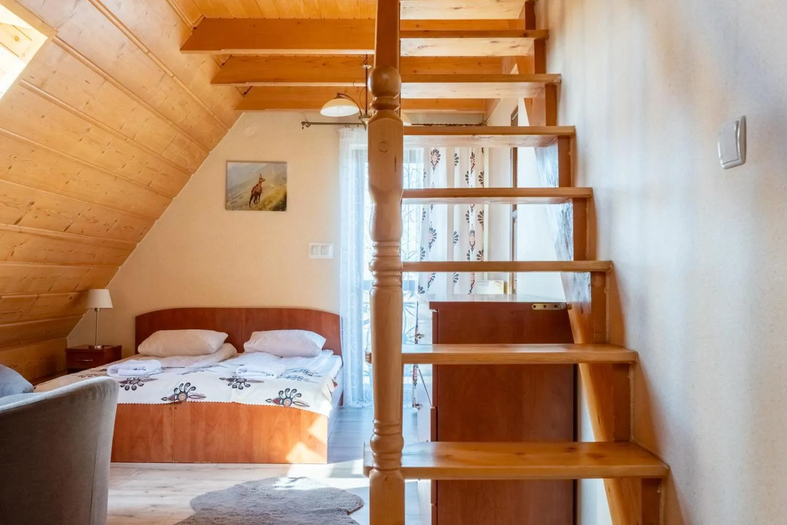 Bed in Willa u Anusia Jacuzzi & Sauna