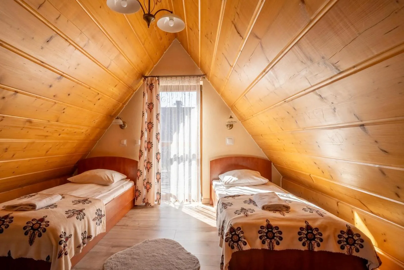 Bed in Willa u Anusia Jacuzzi & Sauna