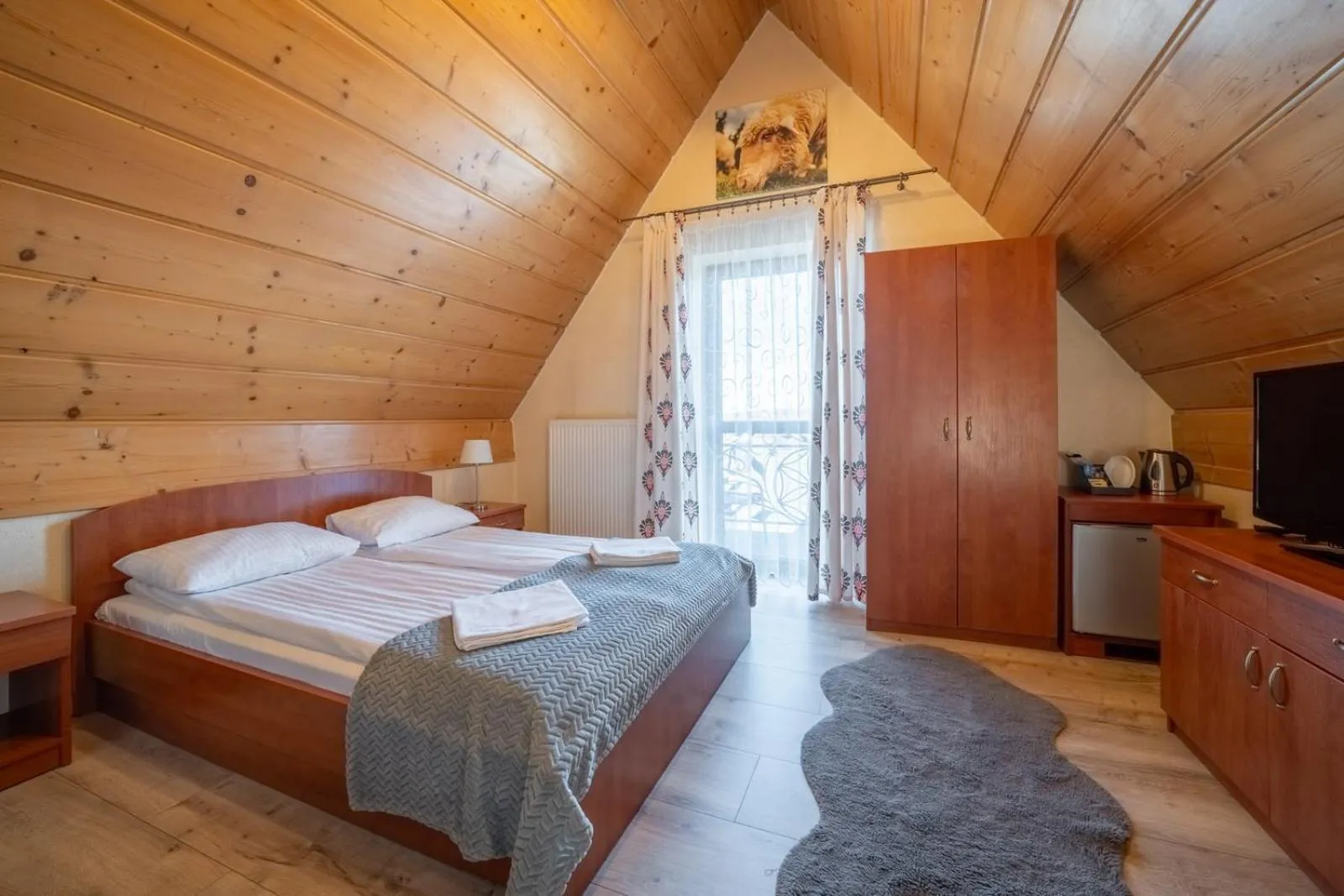 Bed in Willa u Anusia Jacuzzi & Sauna