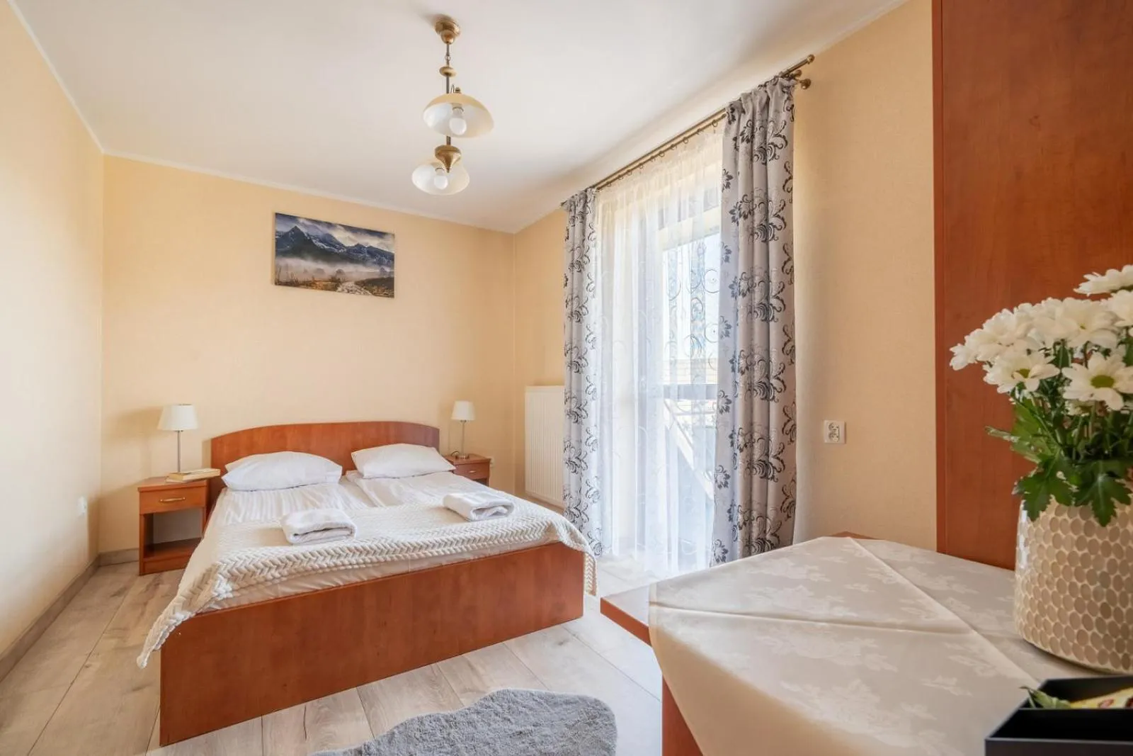 Bed in Willa u Anusia Jacuzzi & Sauna