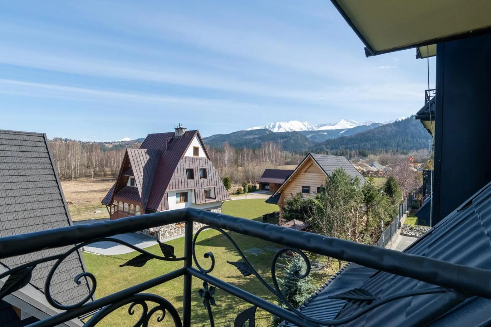 Balcony/Terrace in Willa u Anusia Jacuzzi & Sauna