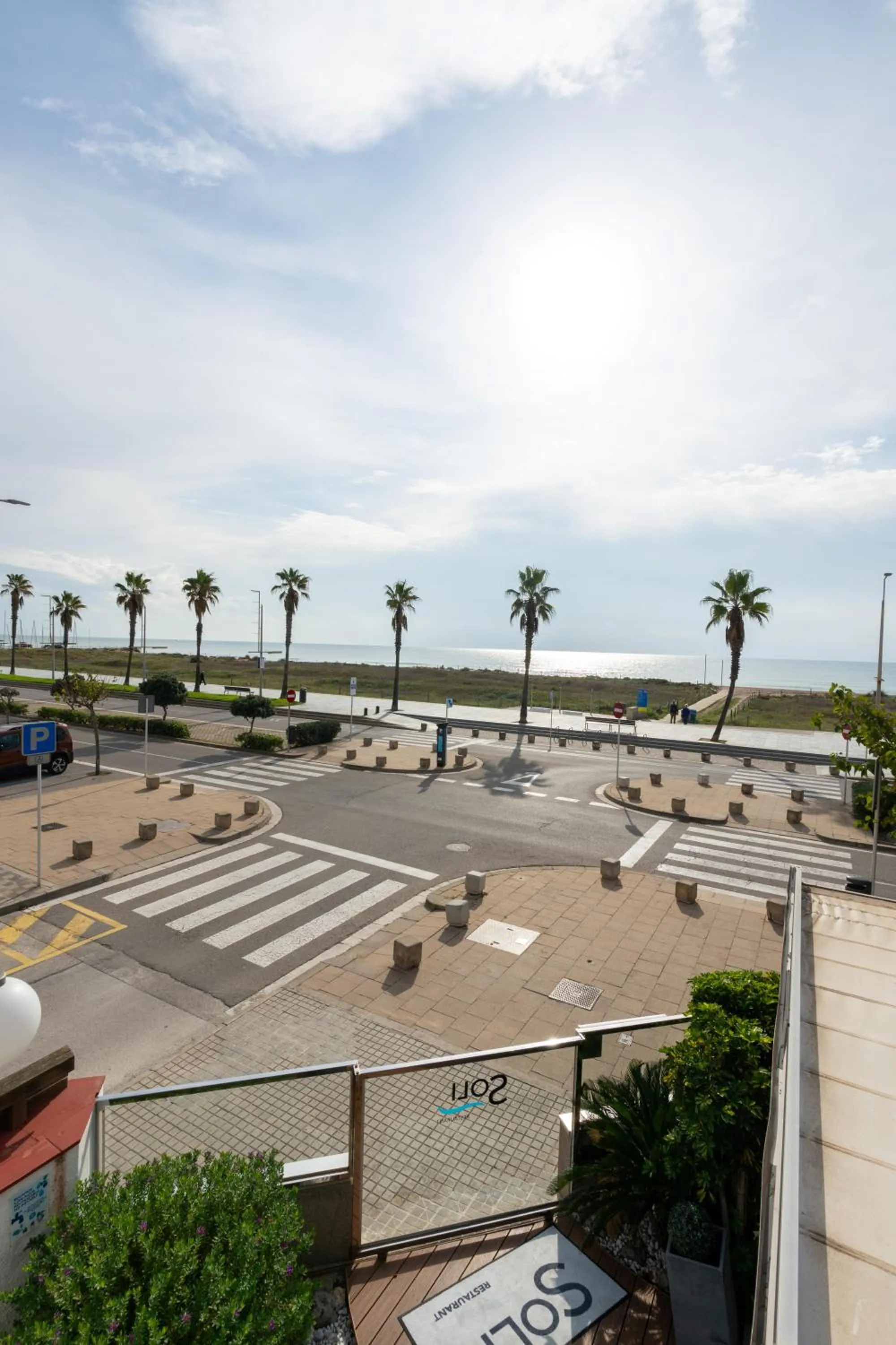 Sea view in Aparthotel Solifemar