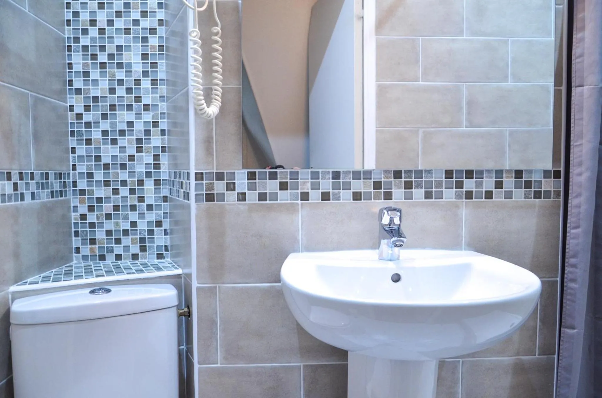 Toilet in Hôtel De La Perdrix Rouge