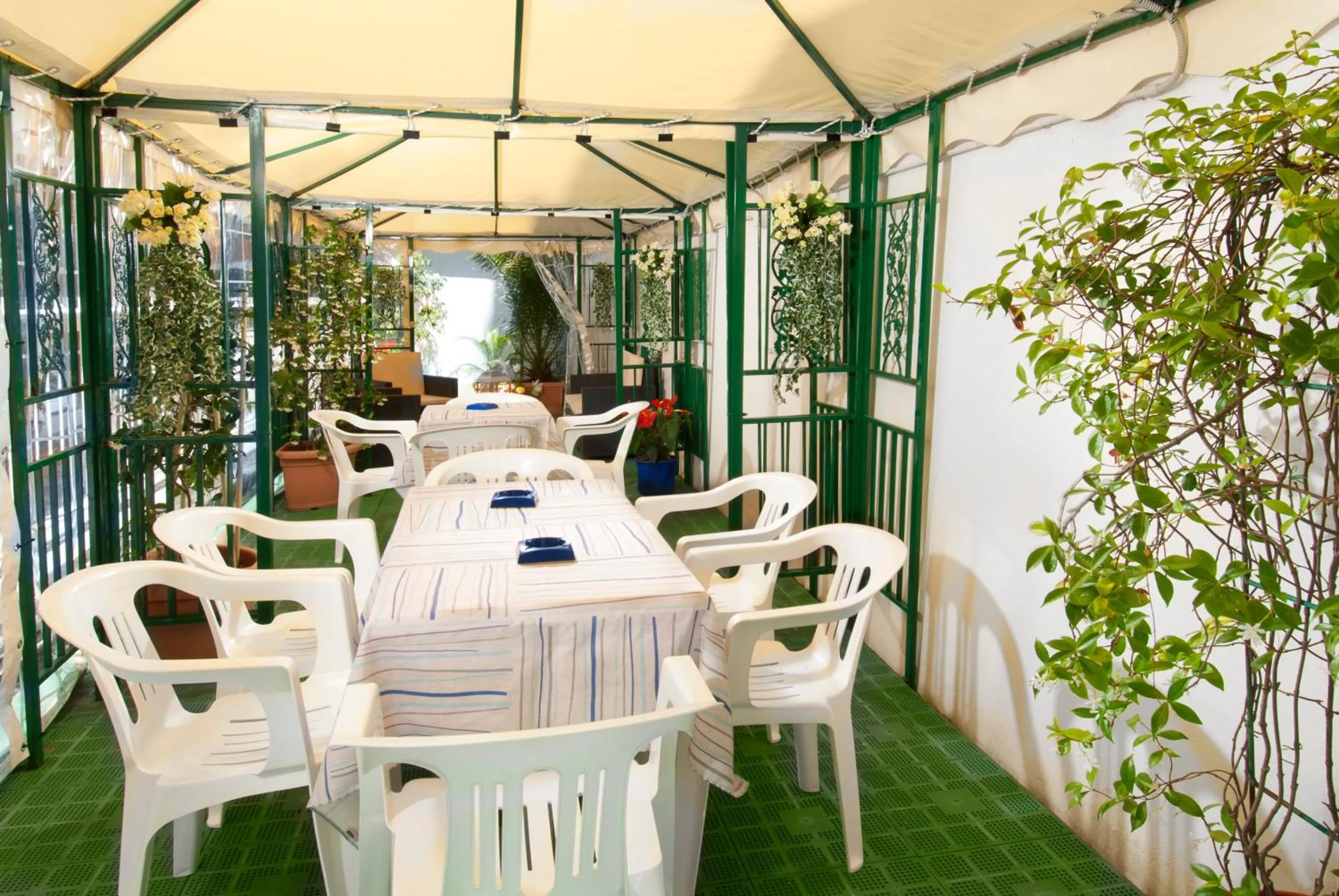 Patio in Hotel caesar