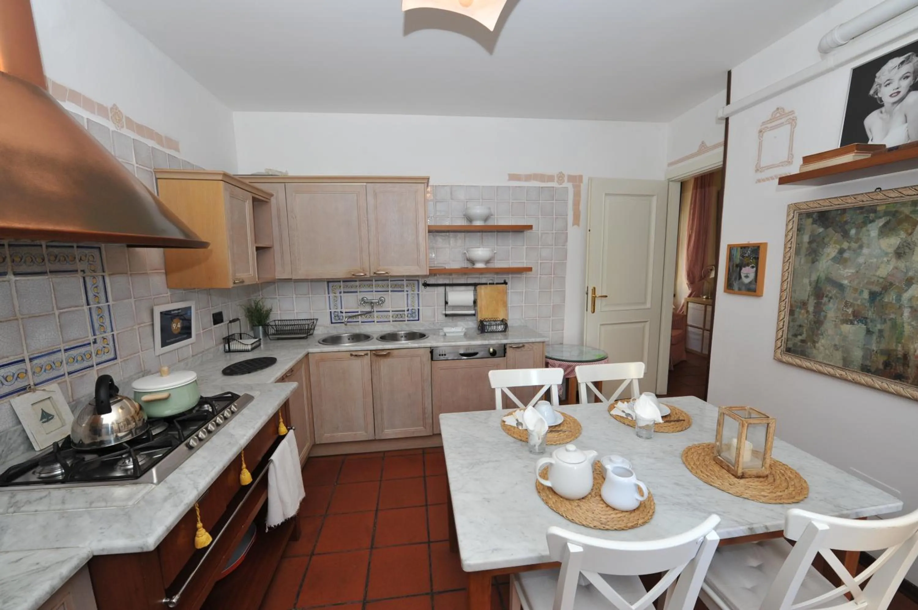Kitchen or kitchenette in Porta Medievale del Campo