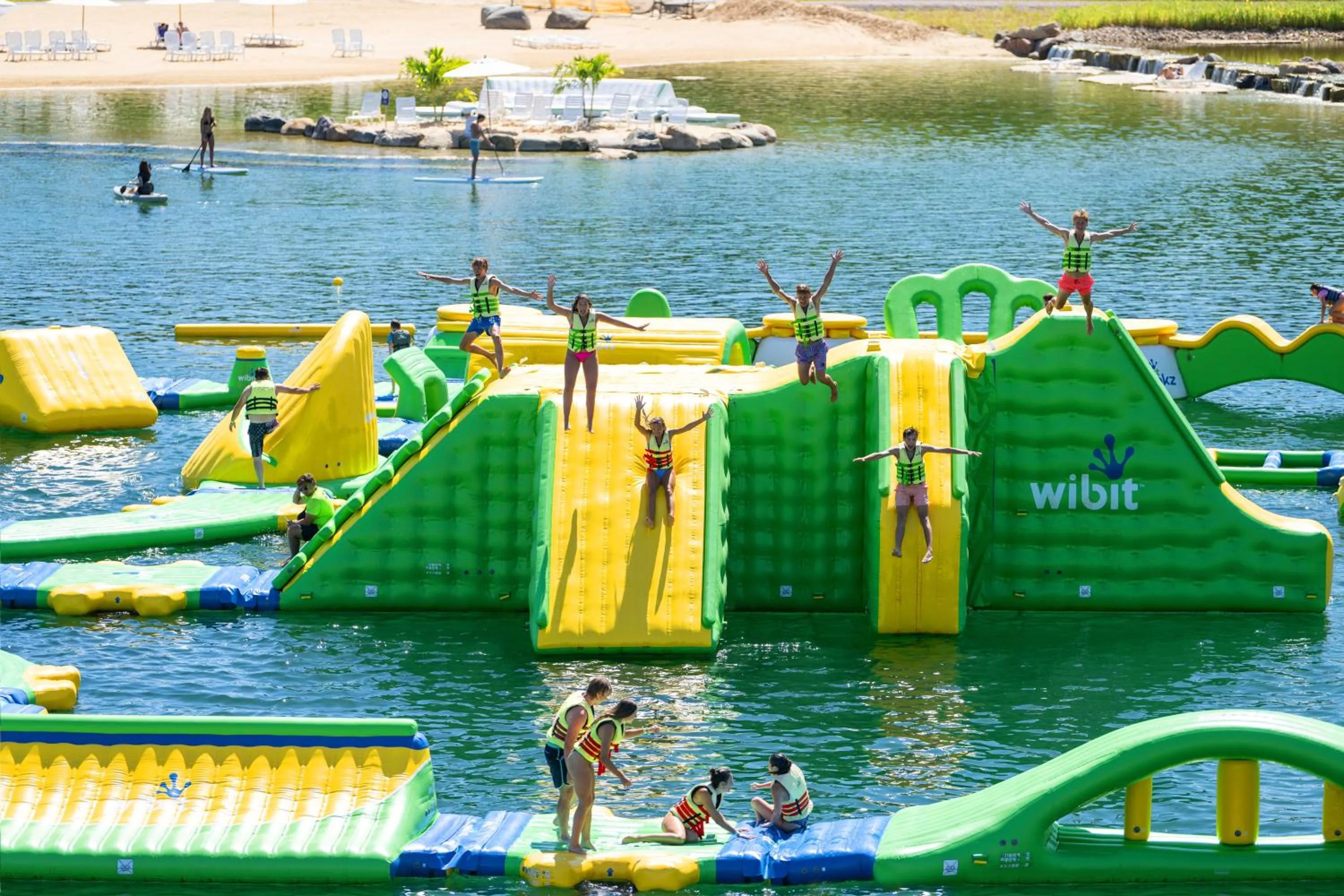 Aqua park in Natura Treescape Resort