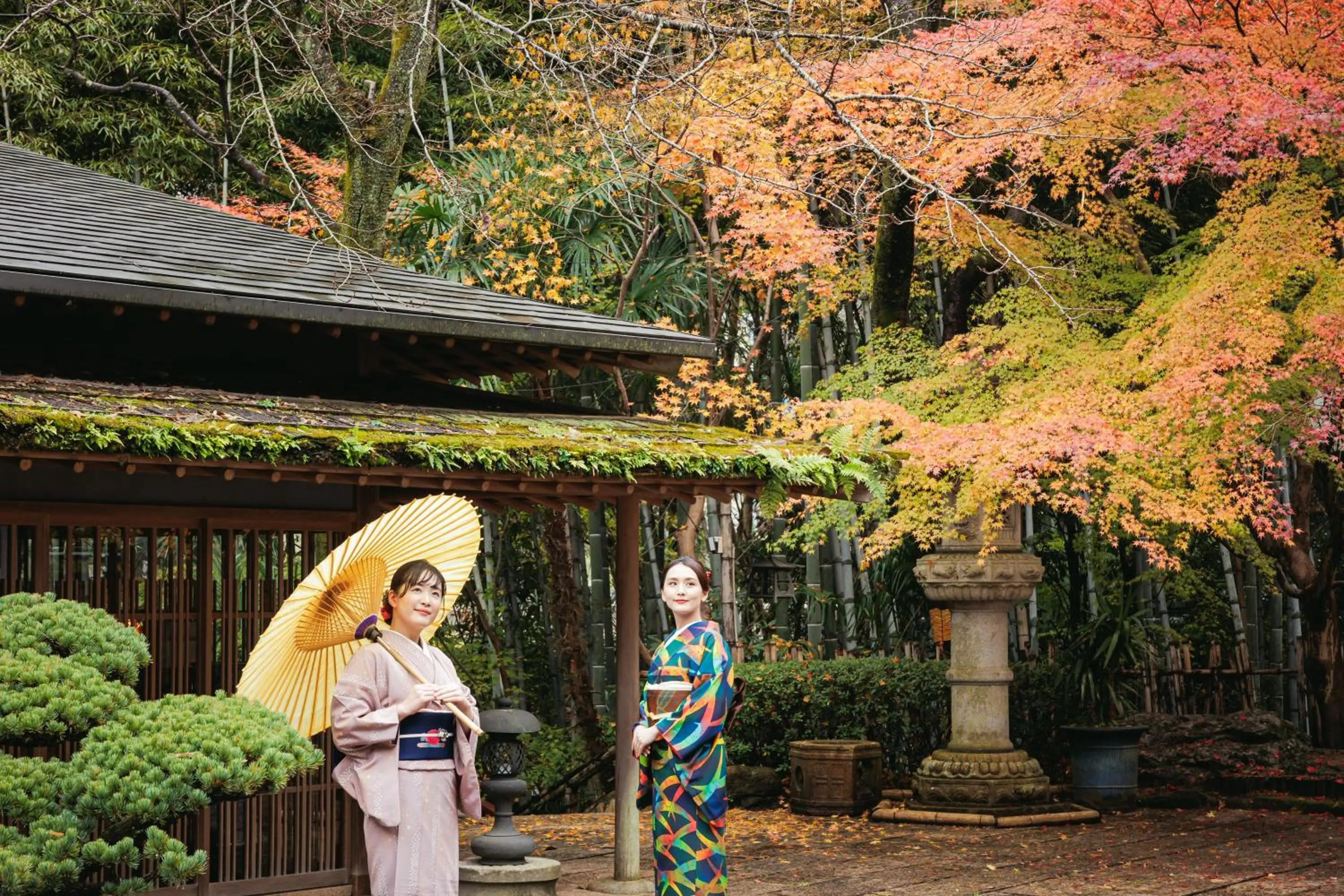 People in Oukai Villa Izumi