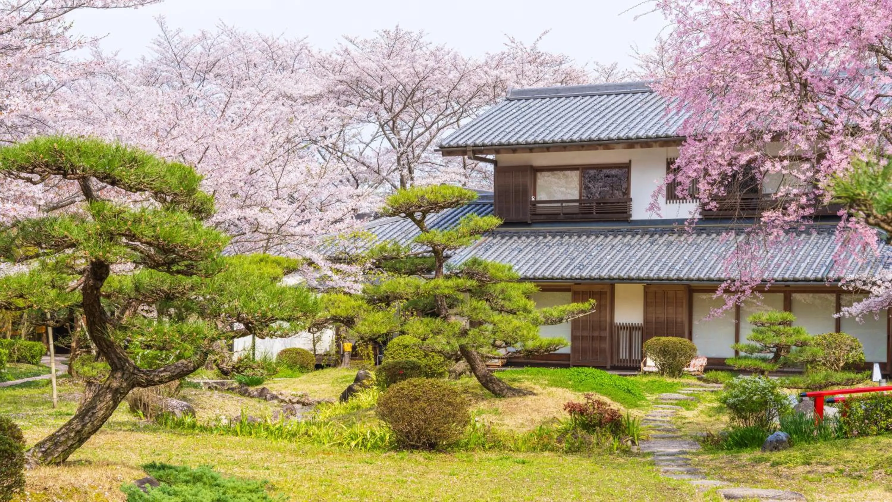 Spring in Oukai Villa Izumi