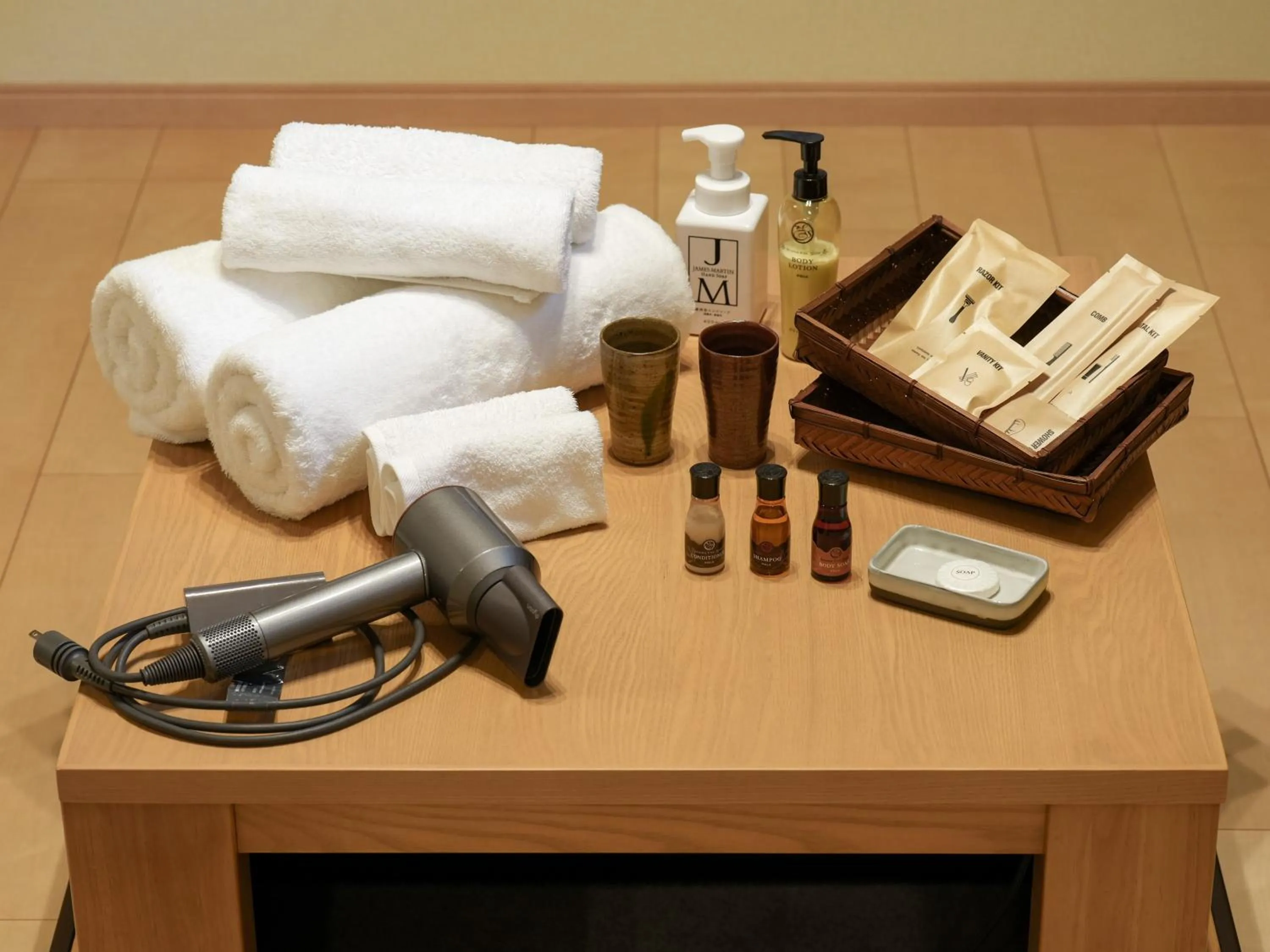 towels in Oukai Villa Izumi