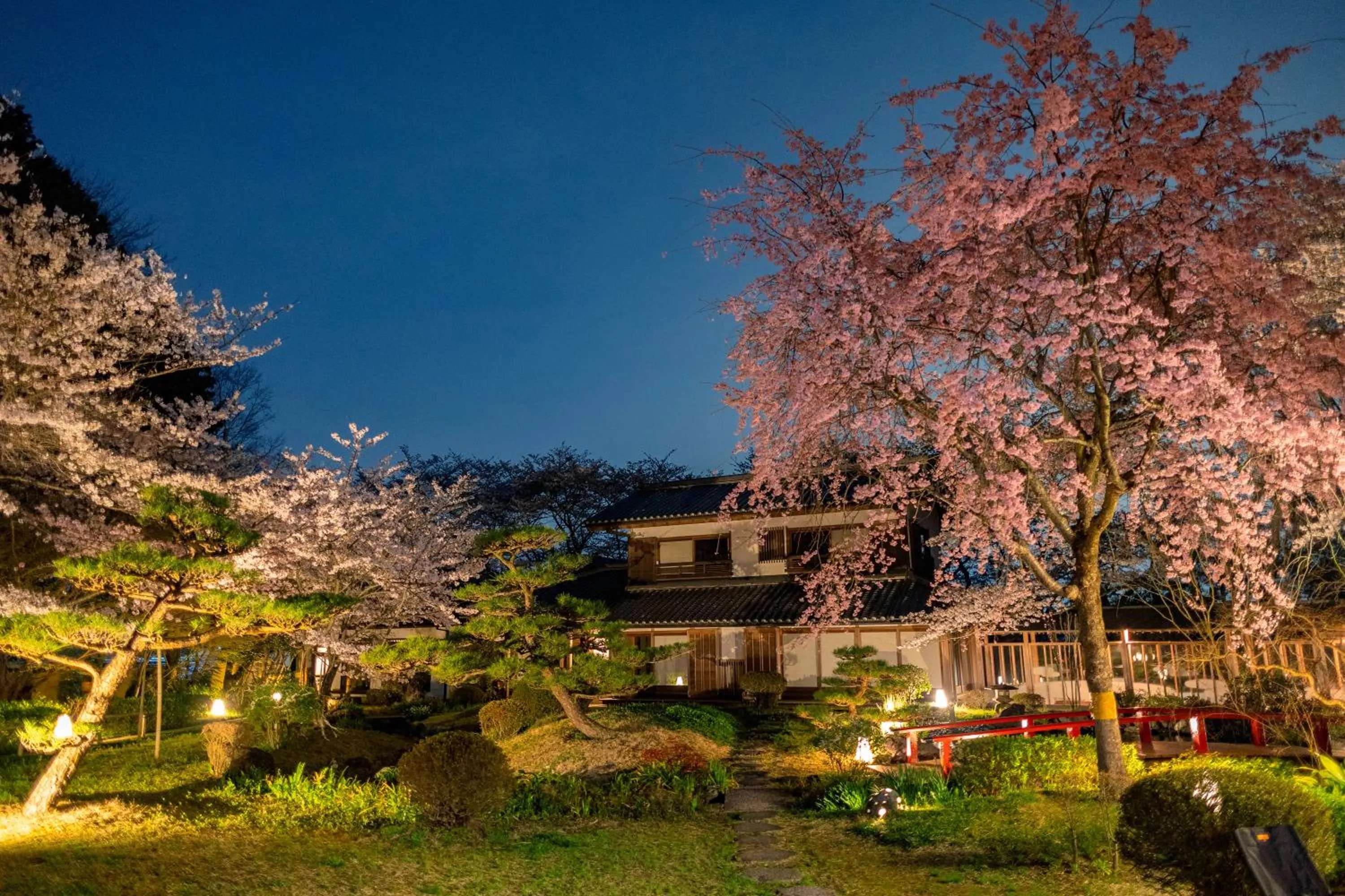 Spring in Oukai Villa Izumi
