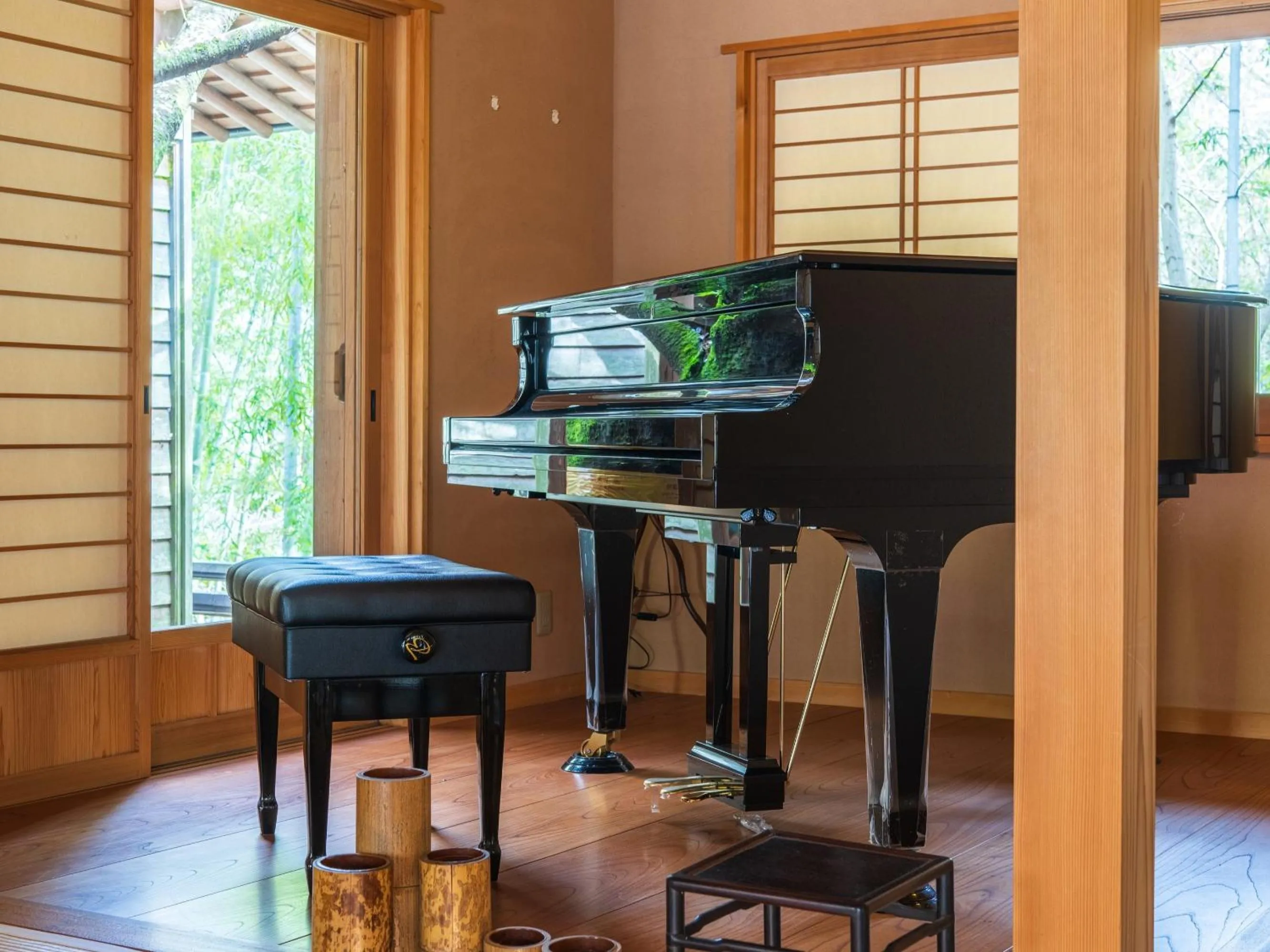 Communal lounge/ TV room in Oukai Villa Izumi