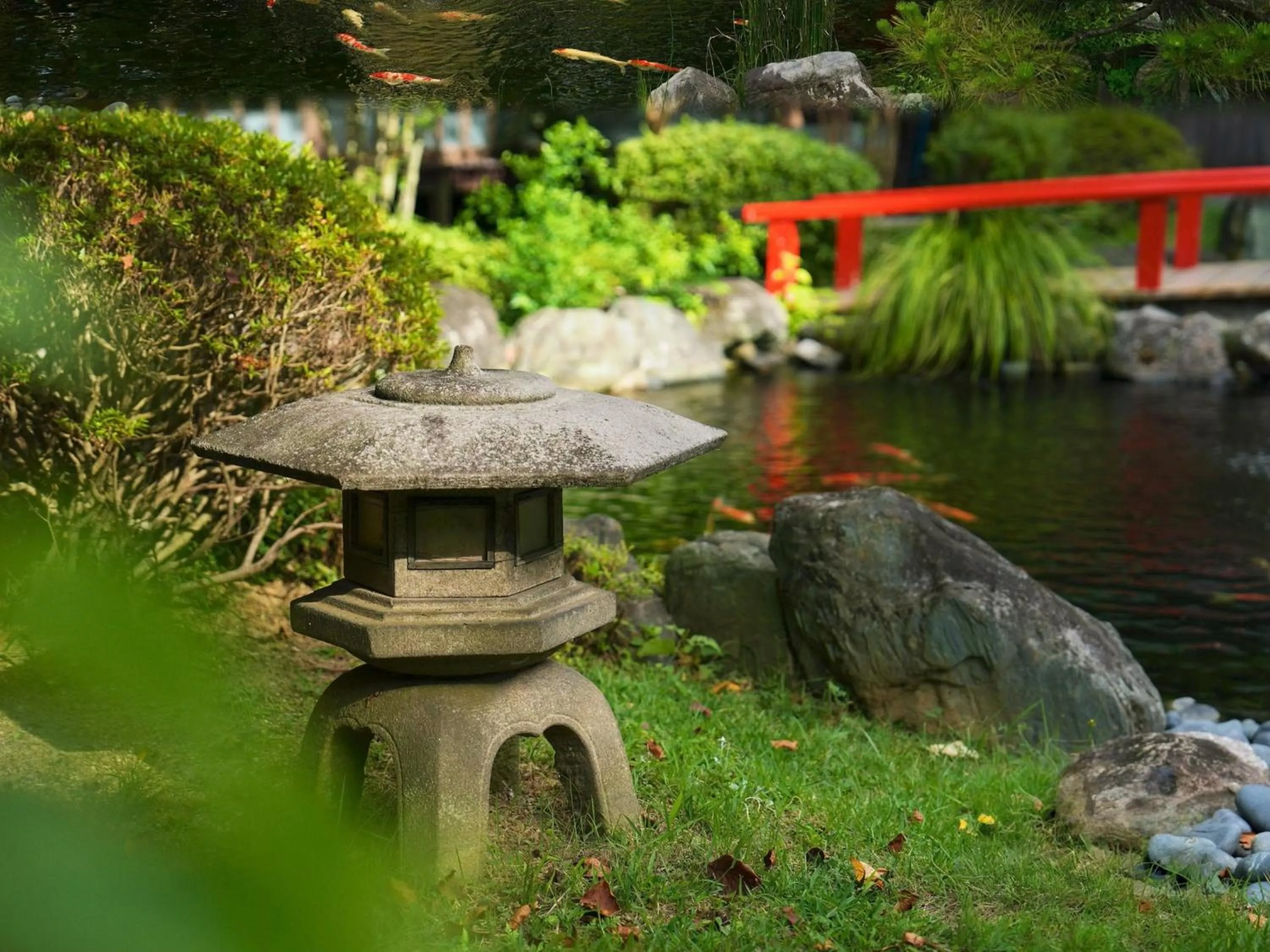 Garden in Oukai Villa Izumi