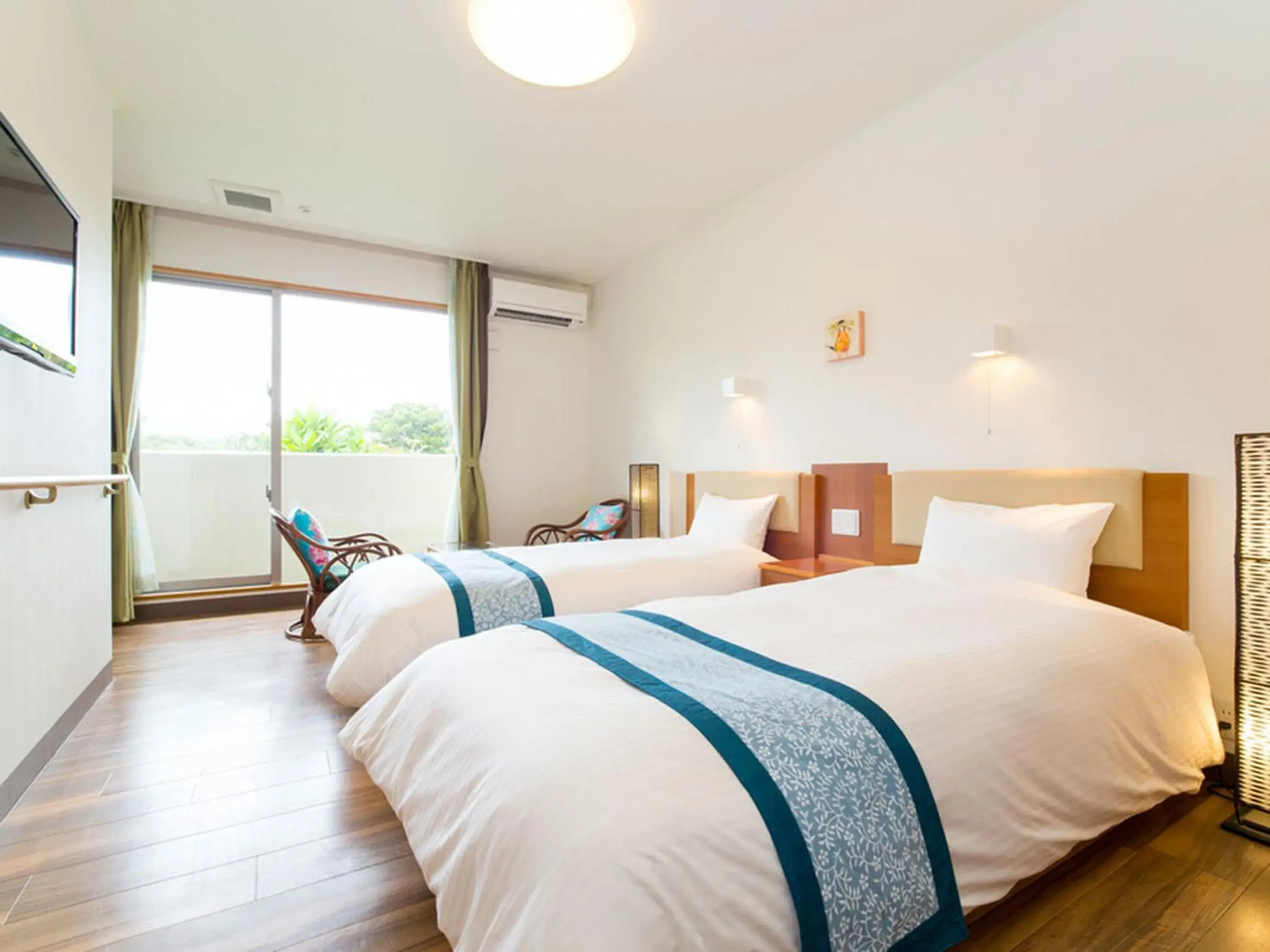 Main Building Standard Twin Room in Sun Green Resort Hotel Ishigaki Main Building Standard Twin Room in Sun Green Resort Hotel Ishigaki