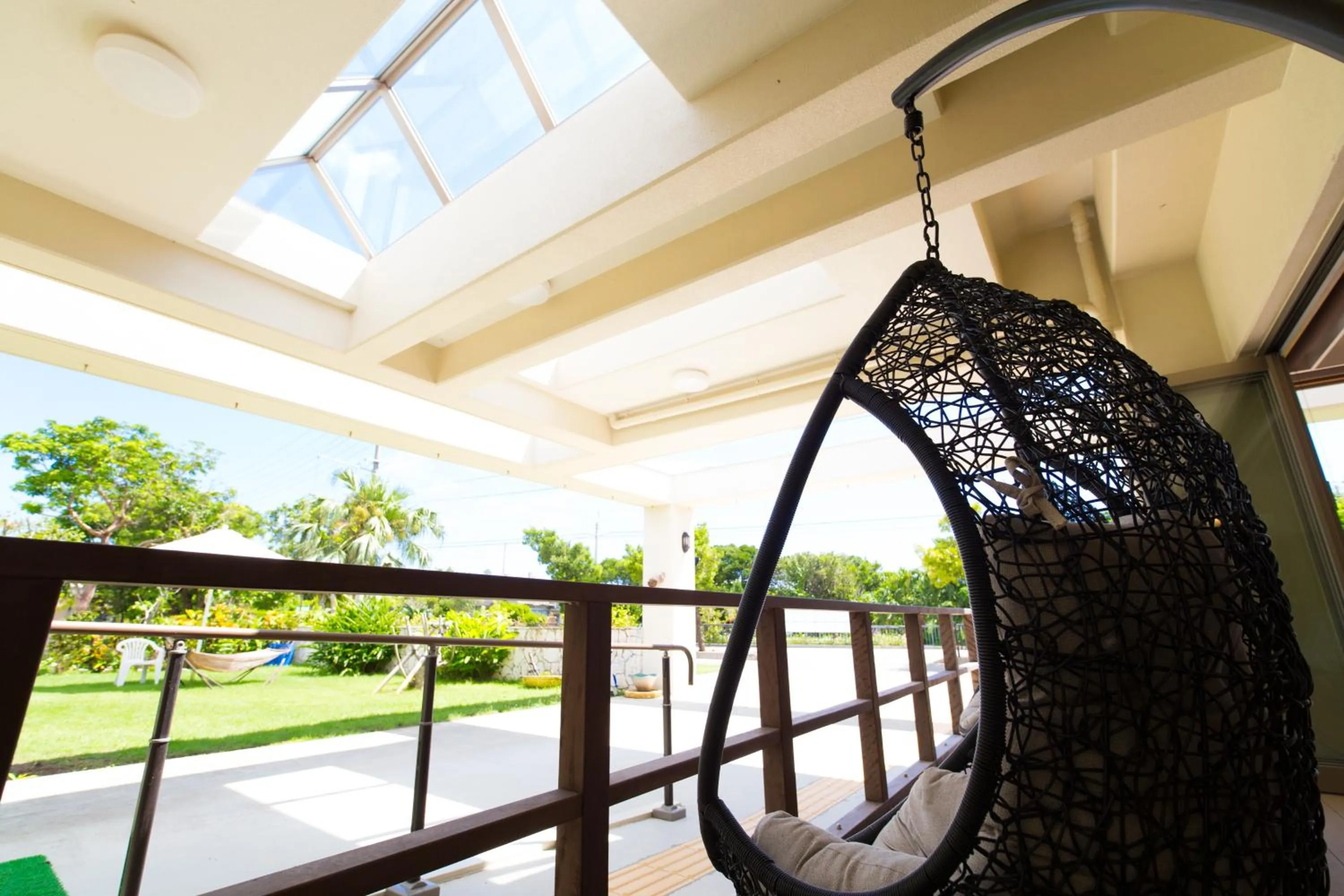 Communal lounge/ TV room in Sun Green Resort Hotel Ishigaki