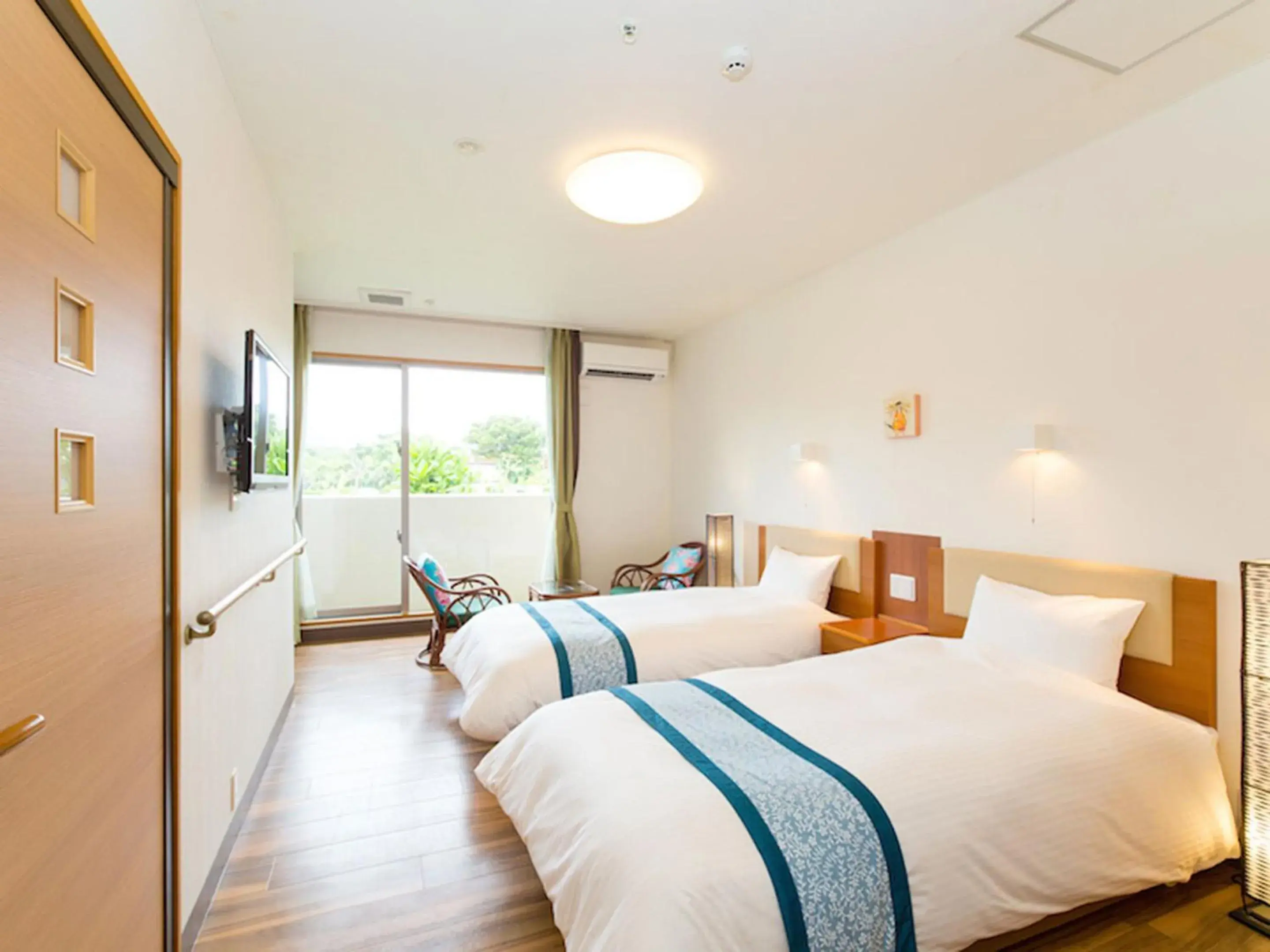 Main Building Standard Twin Room in Sun Green Resort Hotel Ishigaki Main Building Standard Twin Room in Sun Green Resort Hotel Ishigaki
