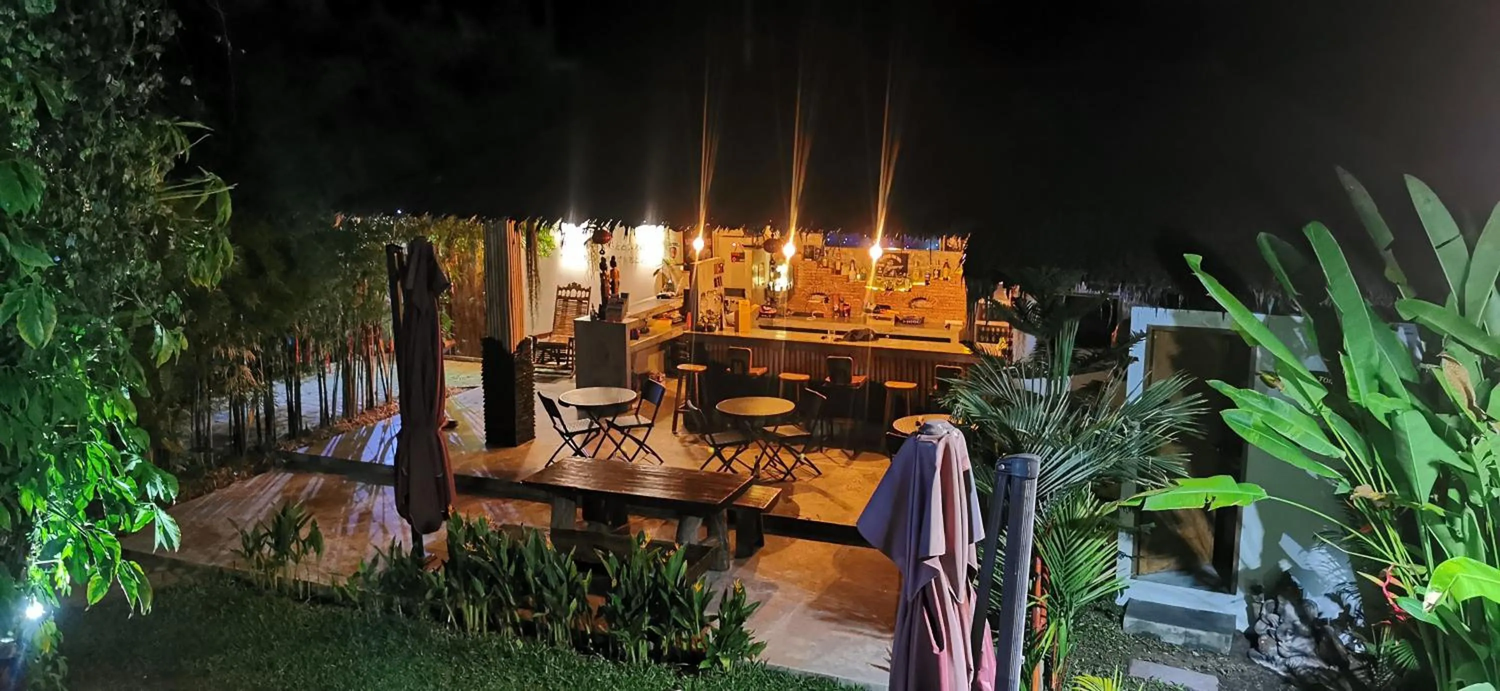 Patio in Asian Secret Resort