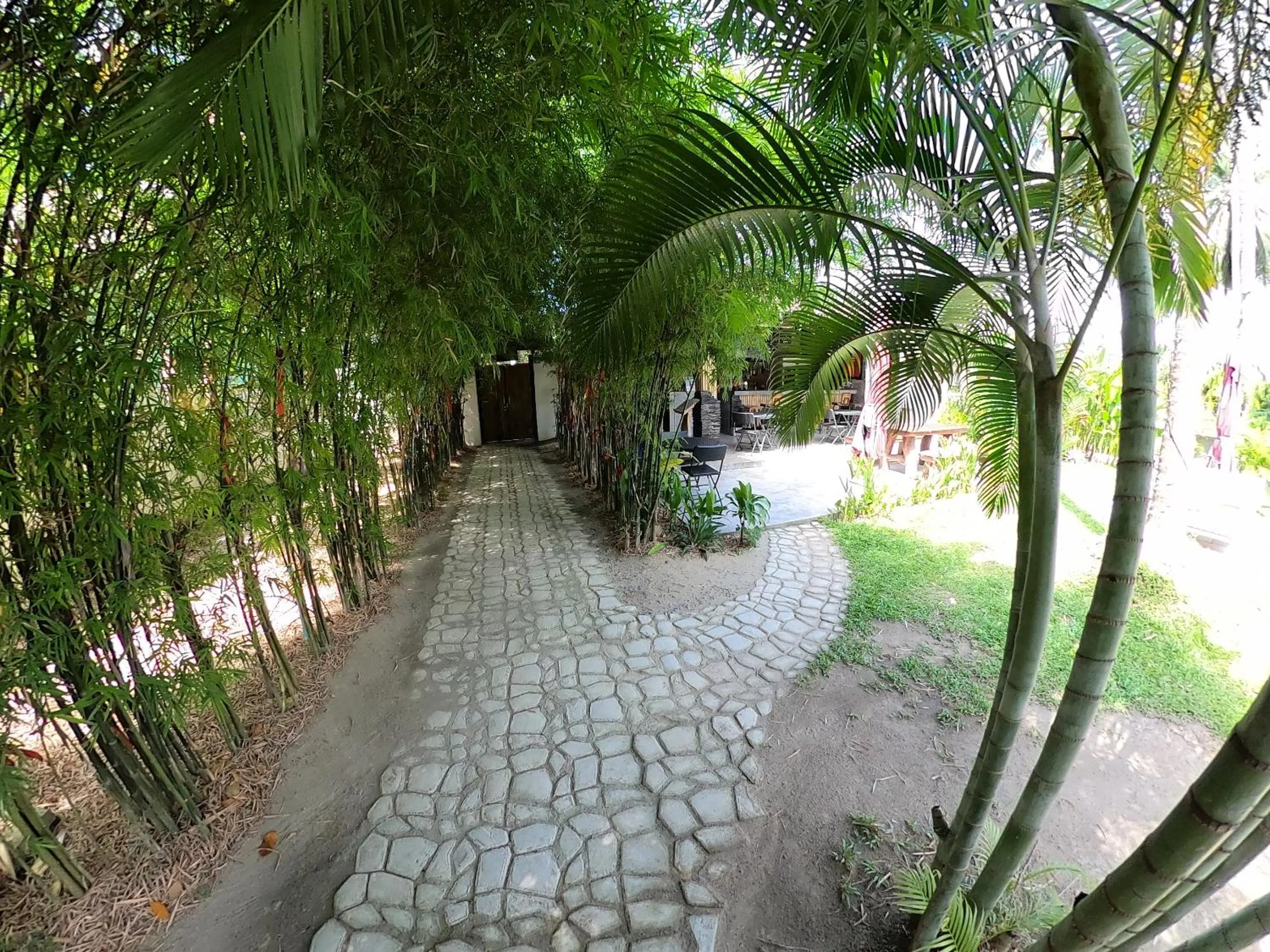 Patio in Asian Secret Resort