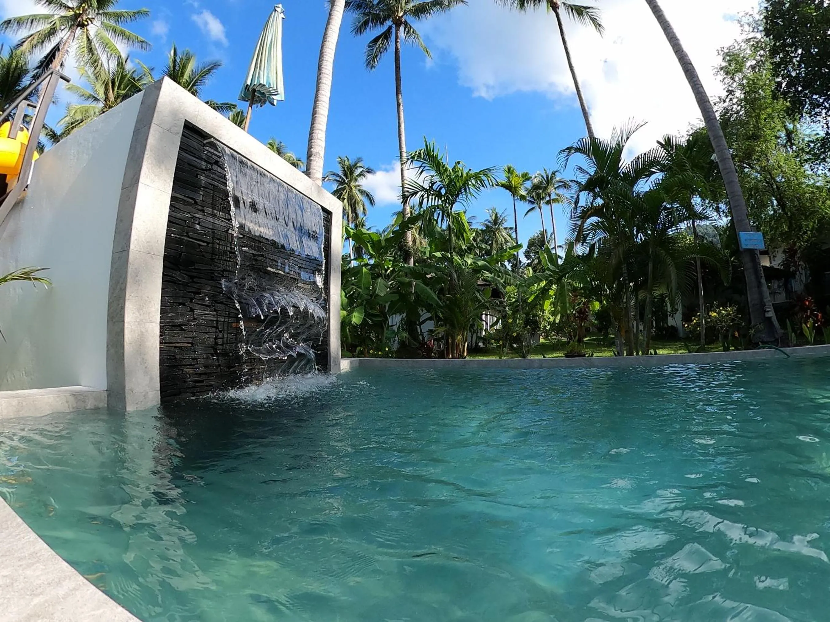 Garden in Asian Secret Resort