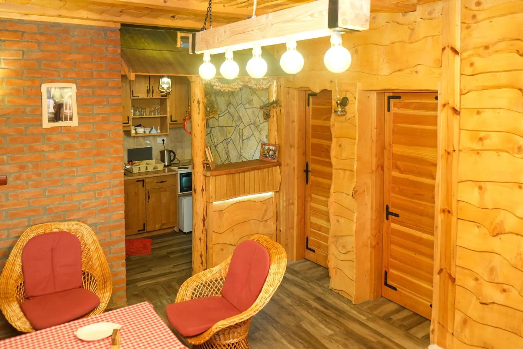 Kitchen or kitchenette in Apartment Snow Garden