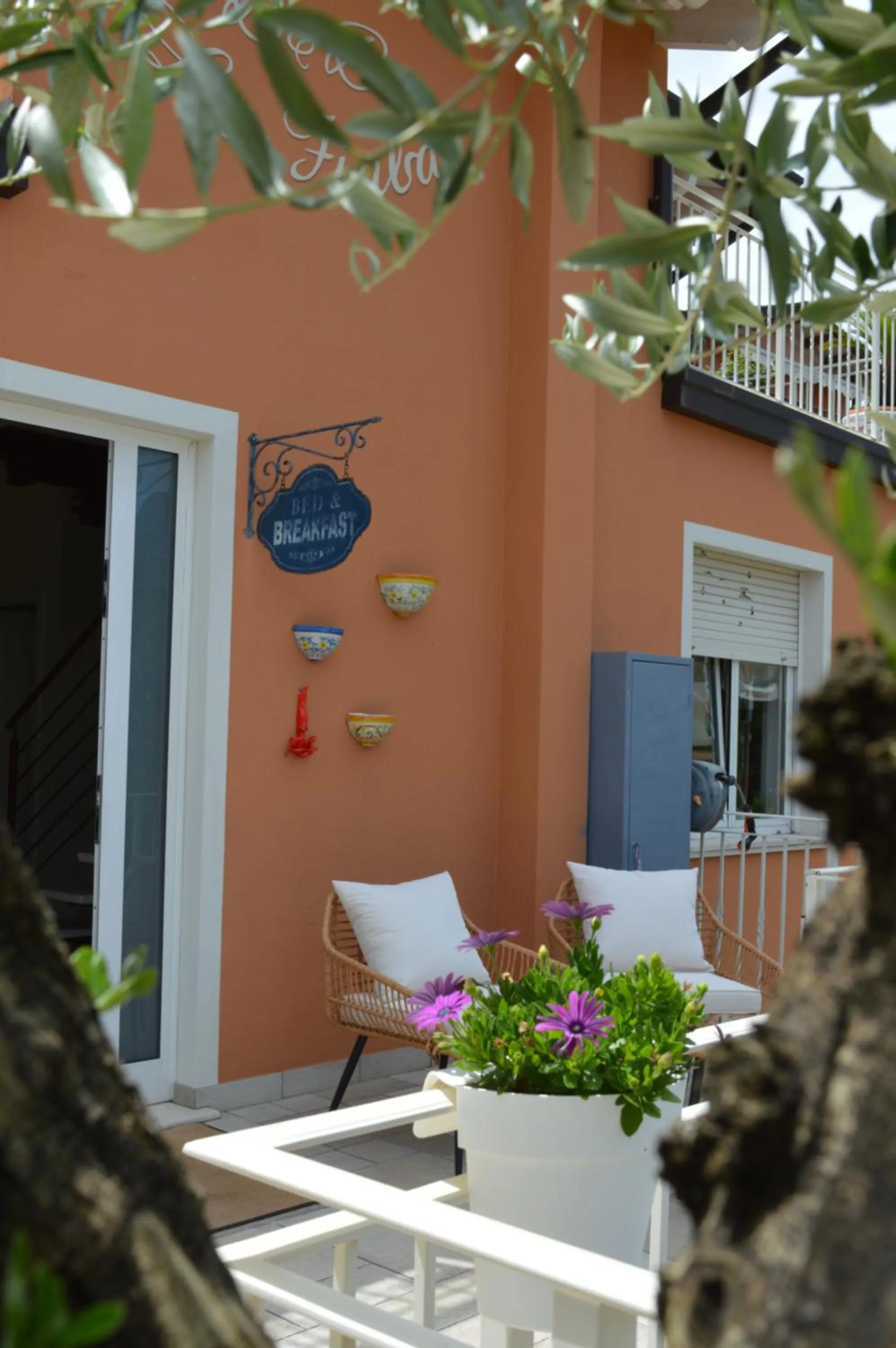 Balcony/Terrace in B&B La Fiaba