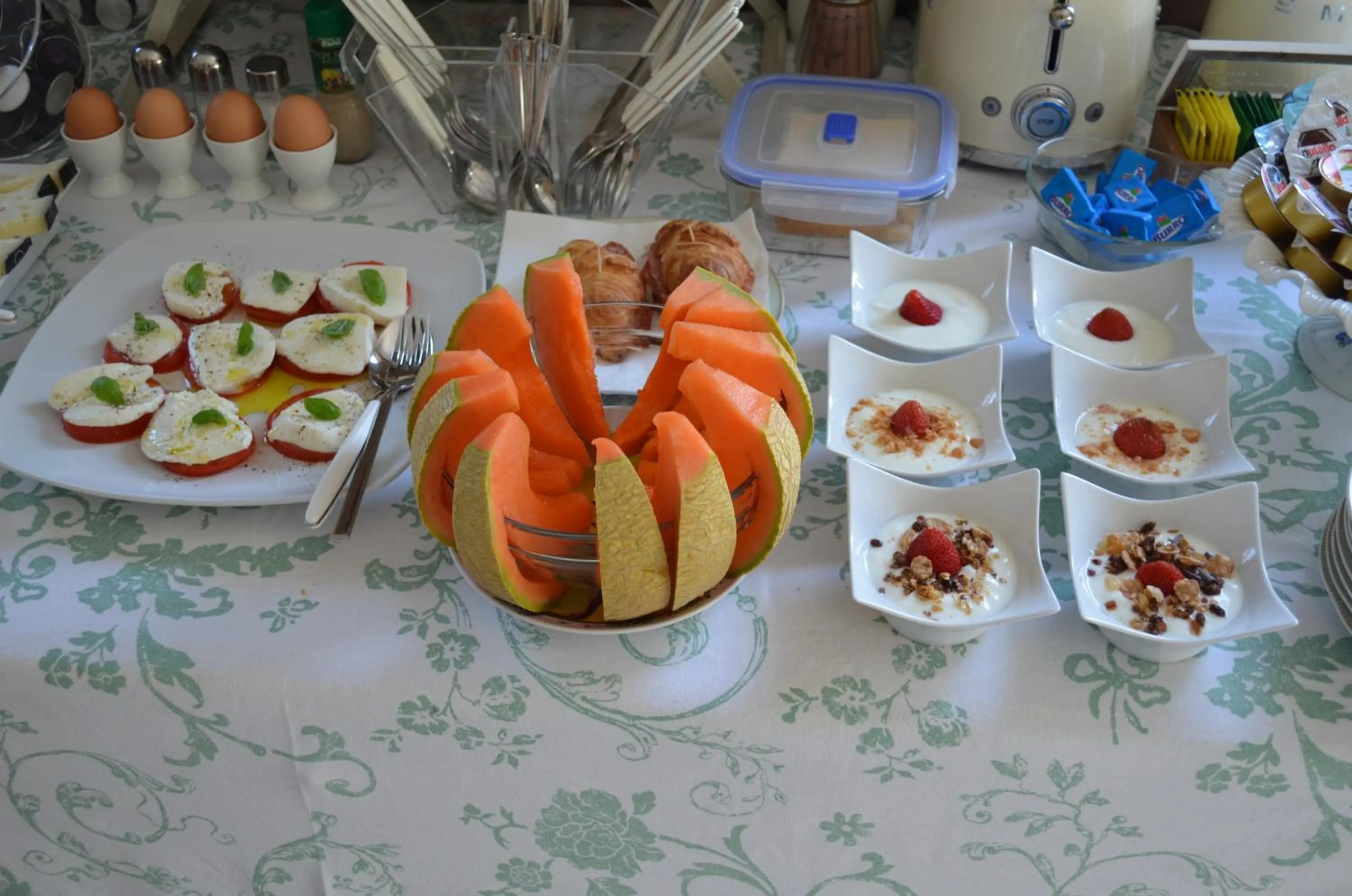 Buffet breakfast in B&B La Fiaba