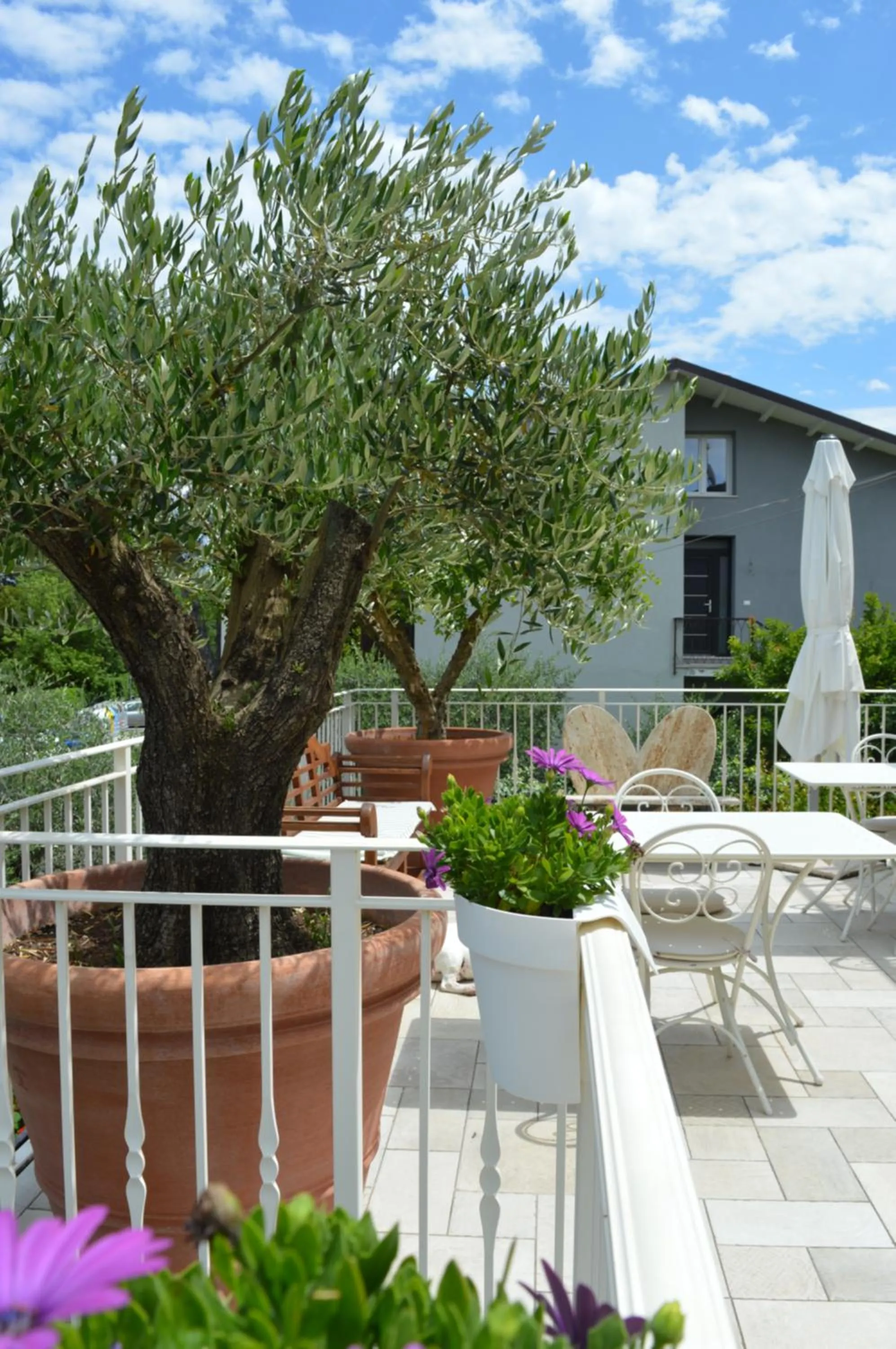 Balcony/Terrace in B&B La Fiaba