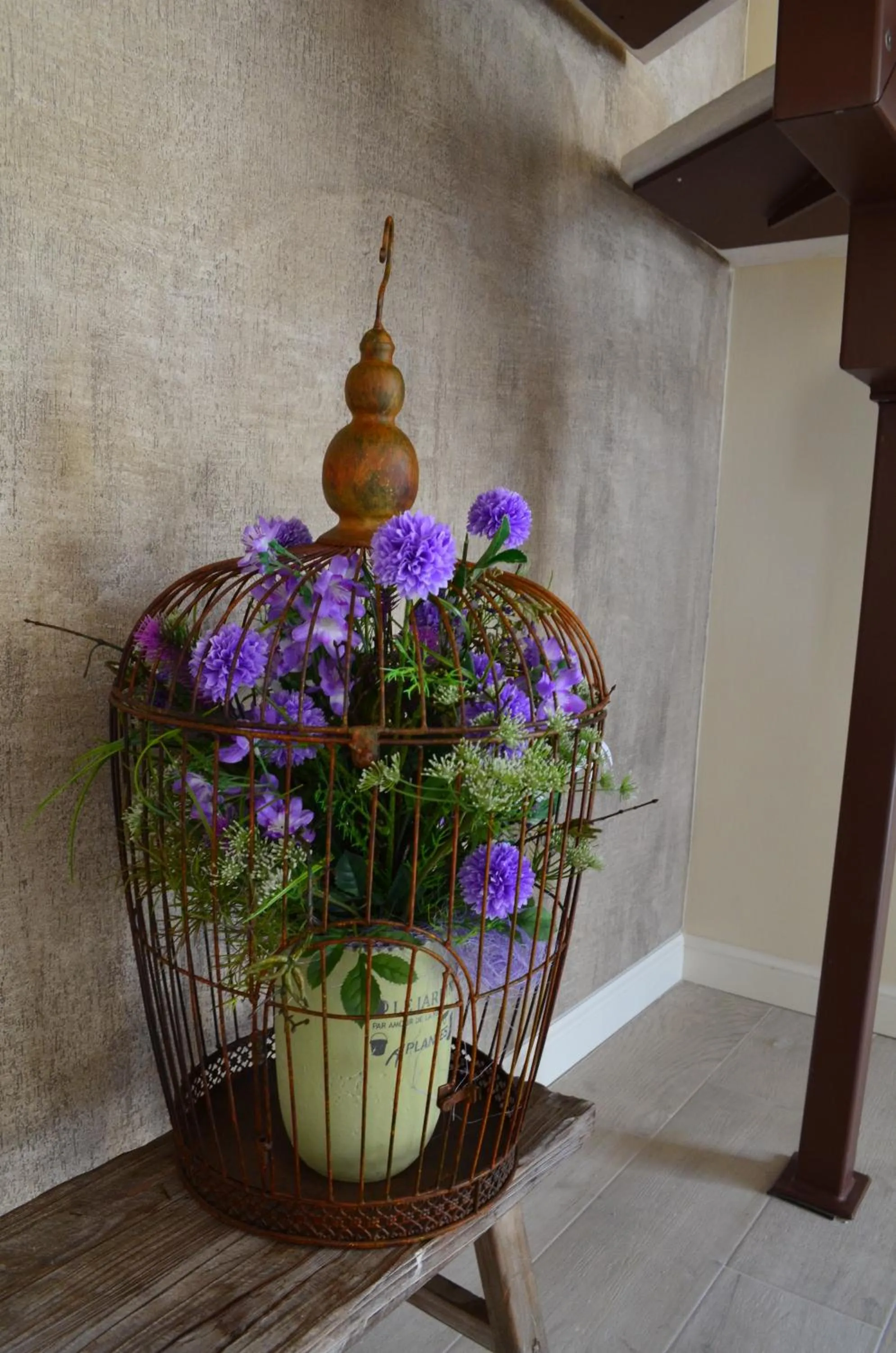 Decorative detail in B&B La Fiaba