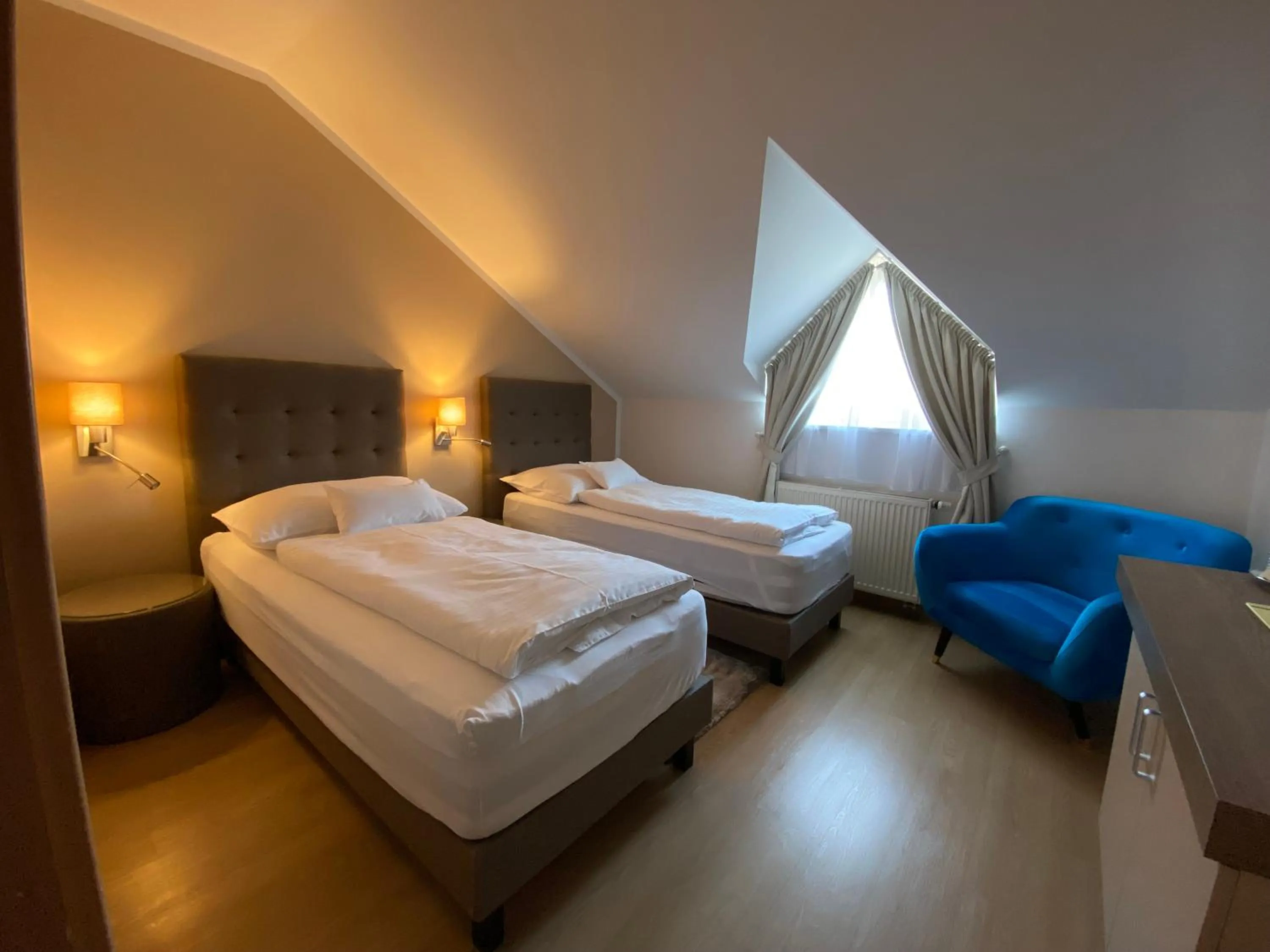 Bed in Hotel MAGISTR Vsetín