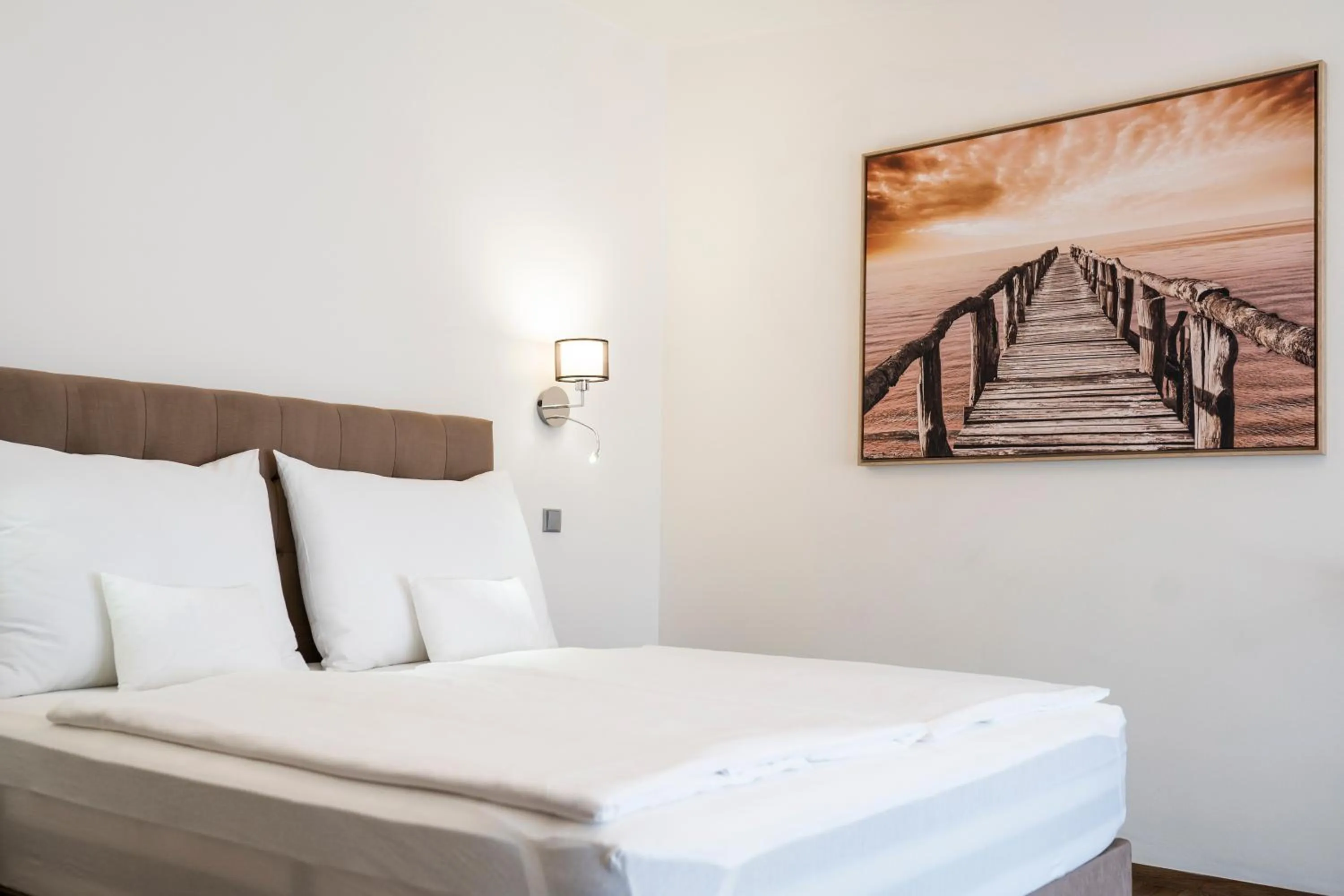 Bed in Hotel MAGISTR Vsetín