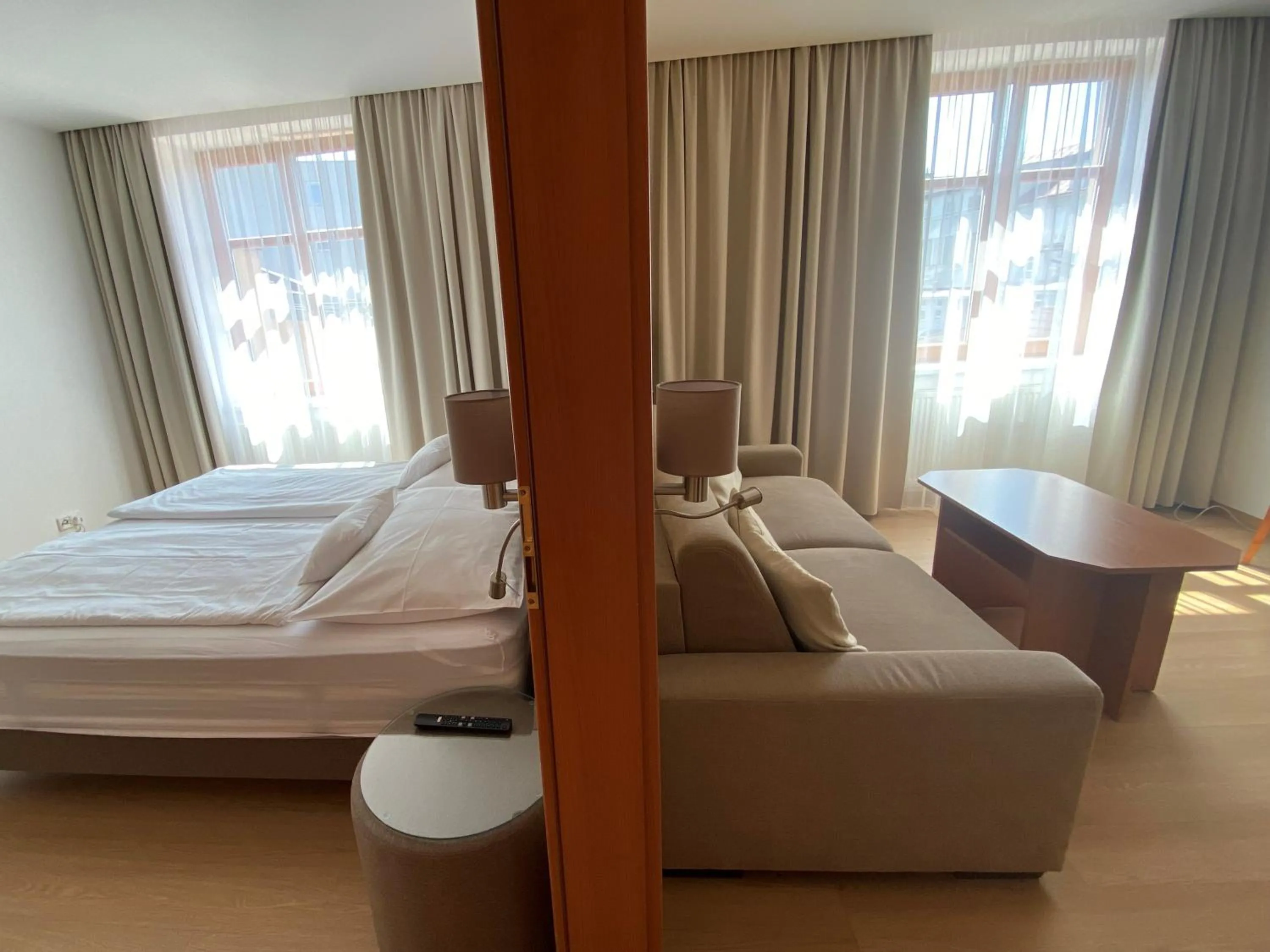 Bed in Hotel MAGISTR Vsetín