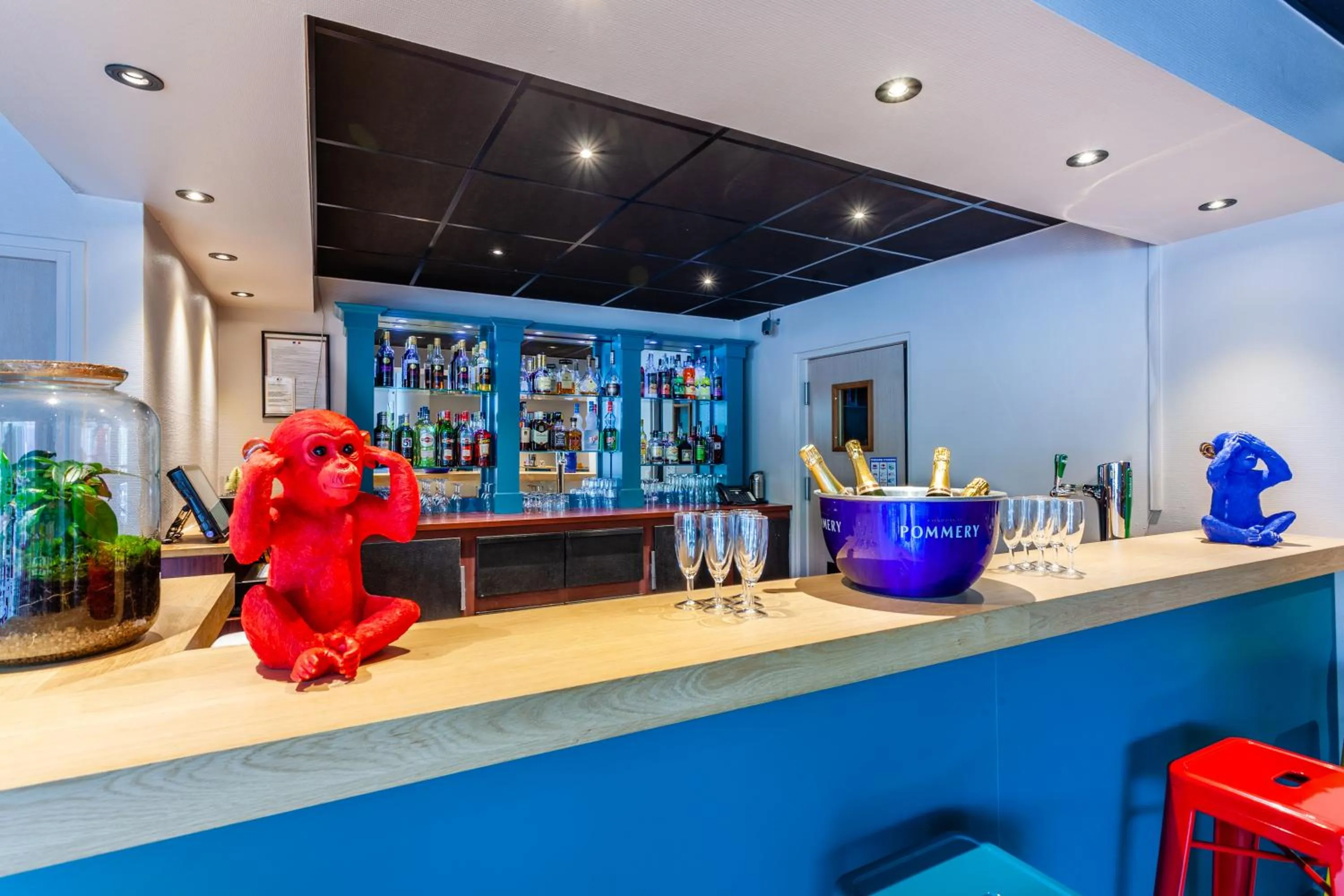 Lounge or bar in Hotel Full Colors