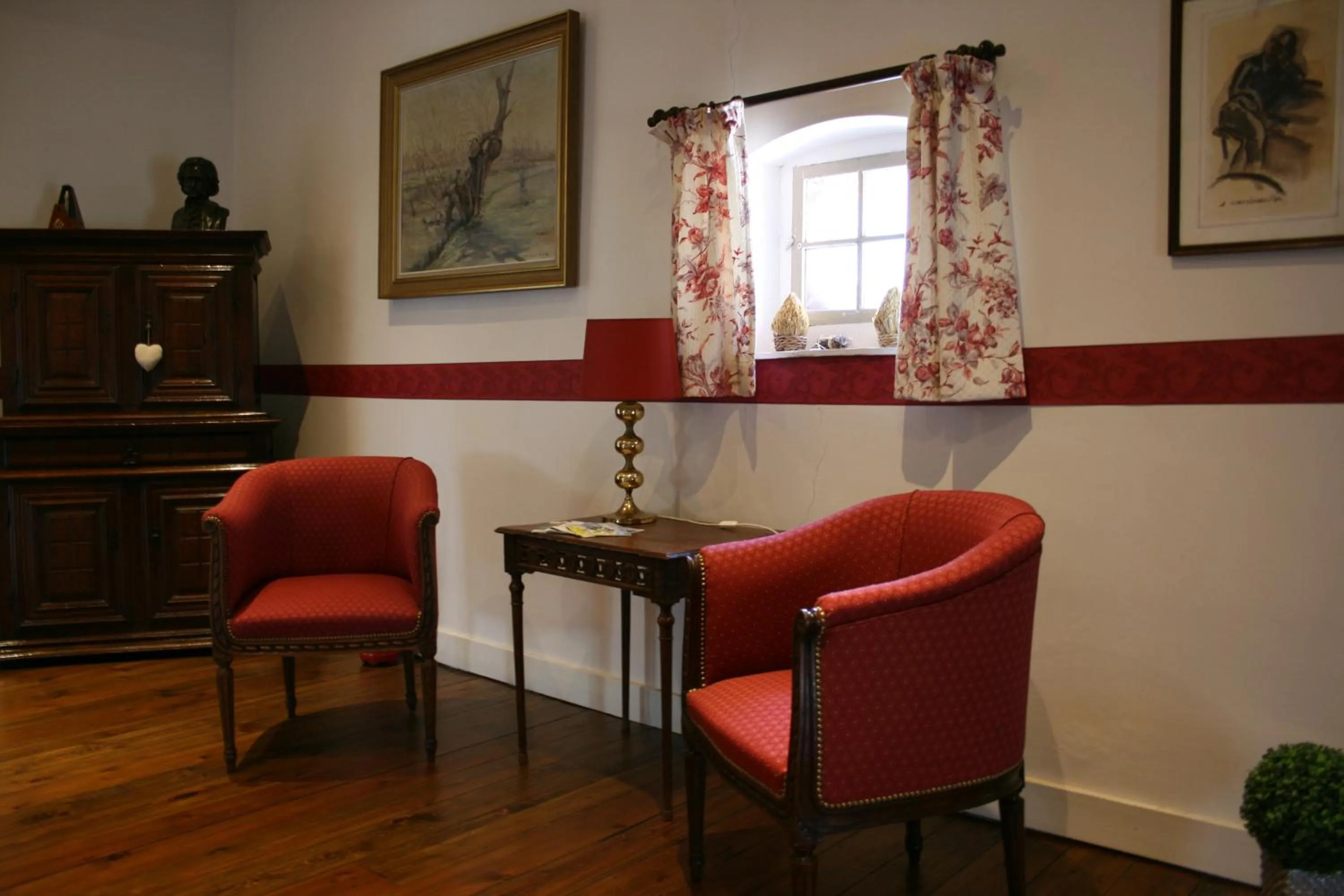 Library in Château de Bonne Espérance